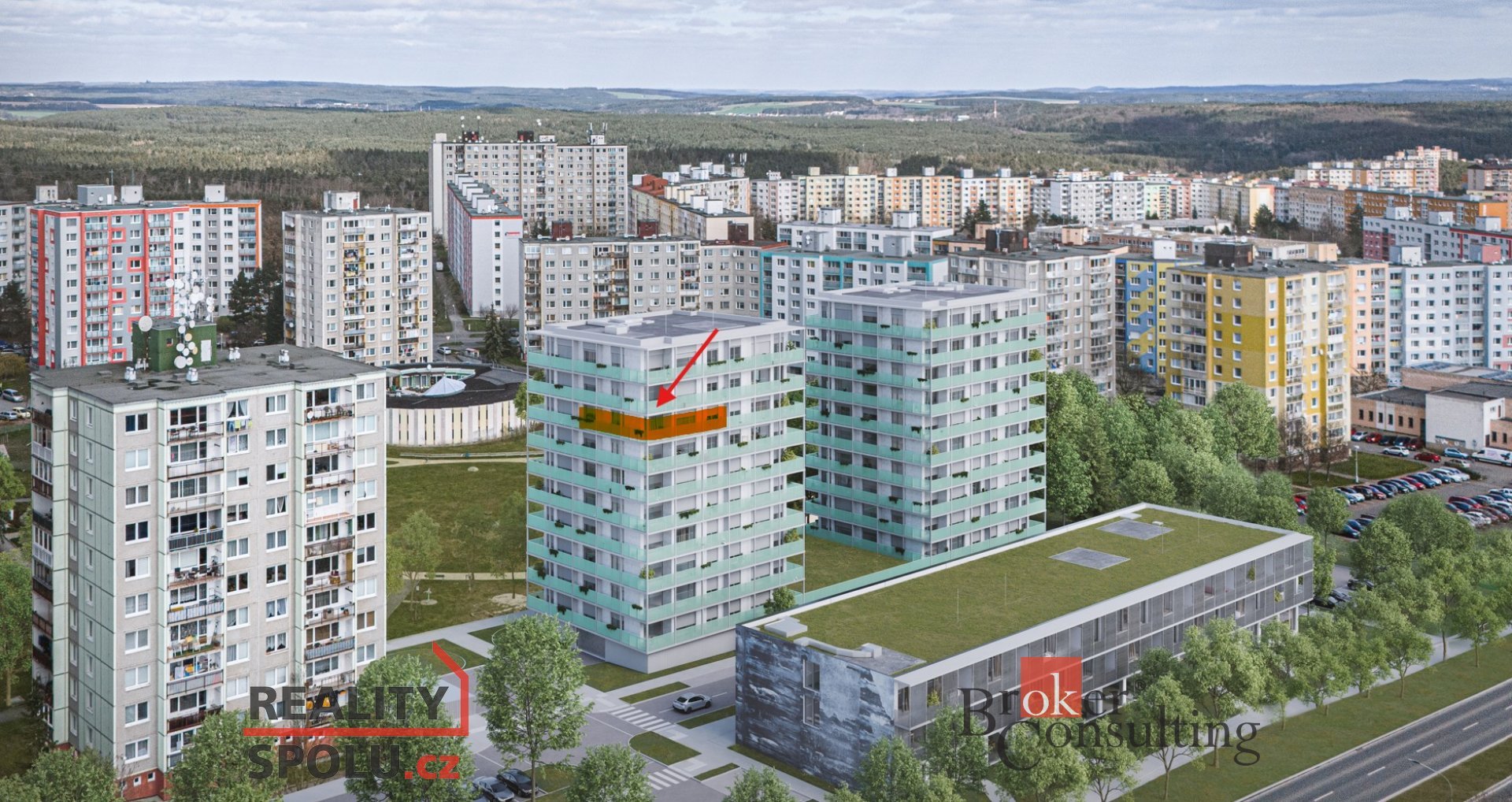 Prodej, byty/4+kk, 122.26 m2, Studentská 1693/28, Bolevec, 32300 Plzeň 1 [ID 72409]