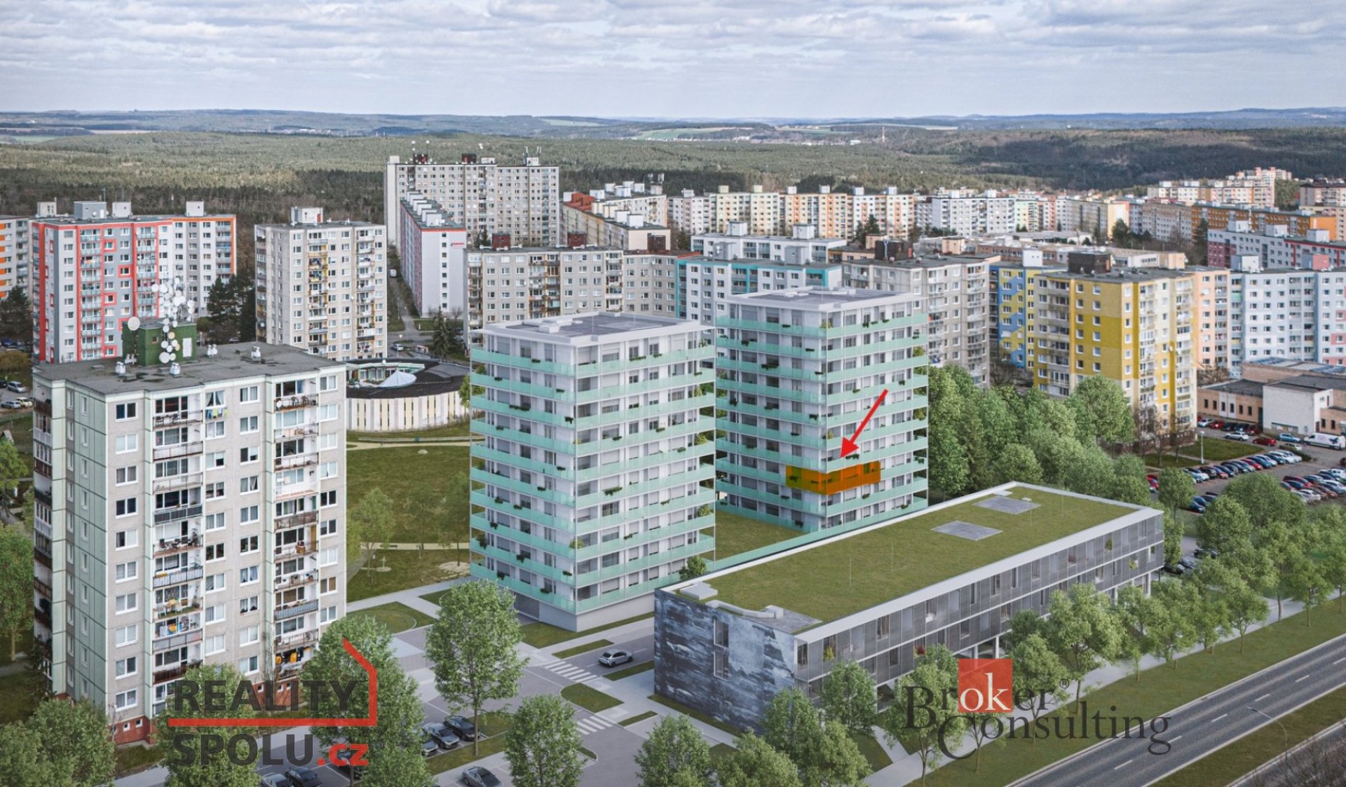 Prodej, byty/3+kk, 82.89 m2, Studentská 1693/28, Bolevec, 32300 Plzeň 1 [ID 72397]