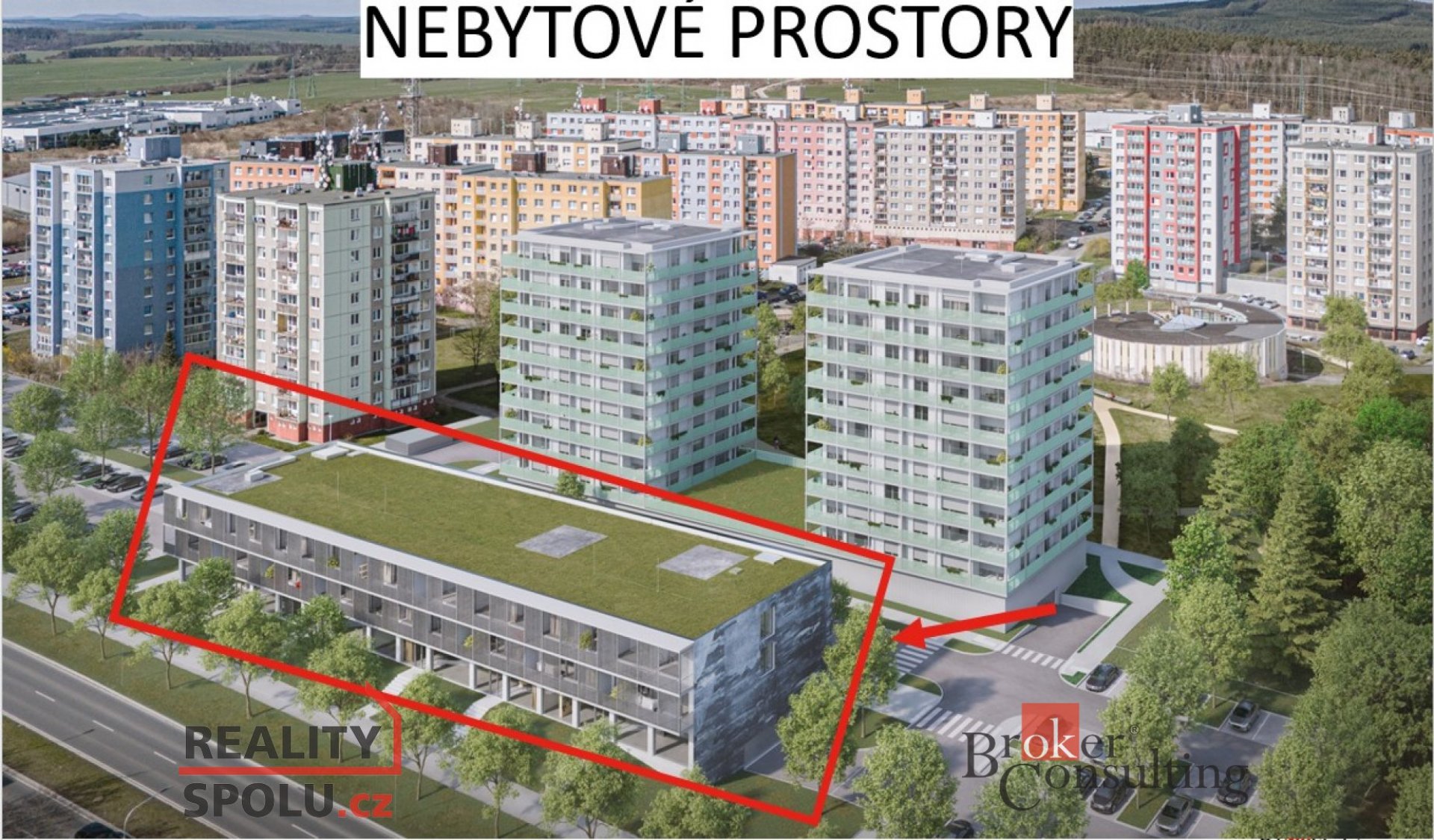 Prodej, komerční/obchodní prostory, 132.65 m2, Studentská, Bolevec, 32300 Plzeň 1 [ID 72377]