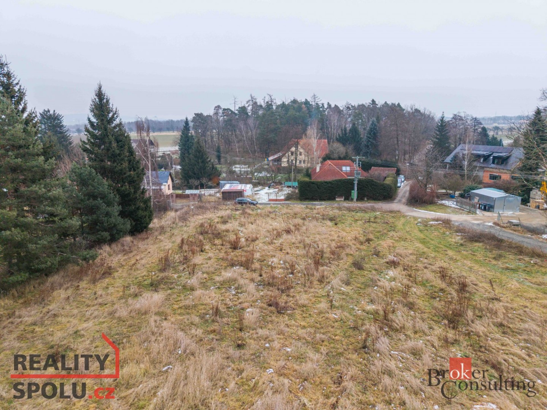 Prodej, pozemky/bydlení, 1143 m2, Sklenka , Strančice, Praha-východ [ID 72633]