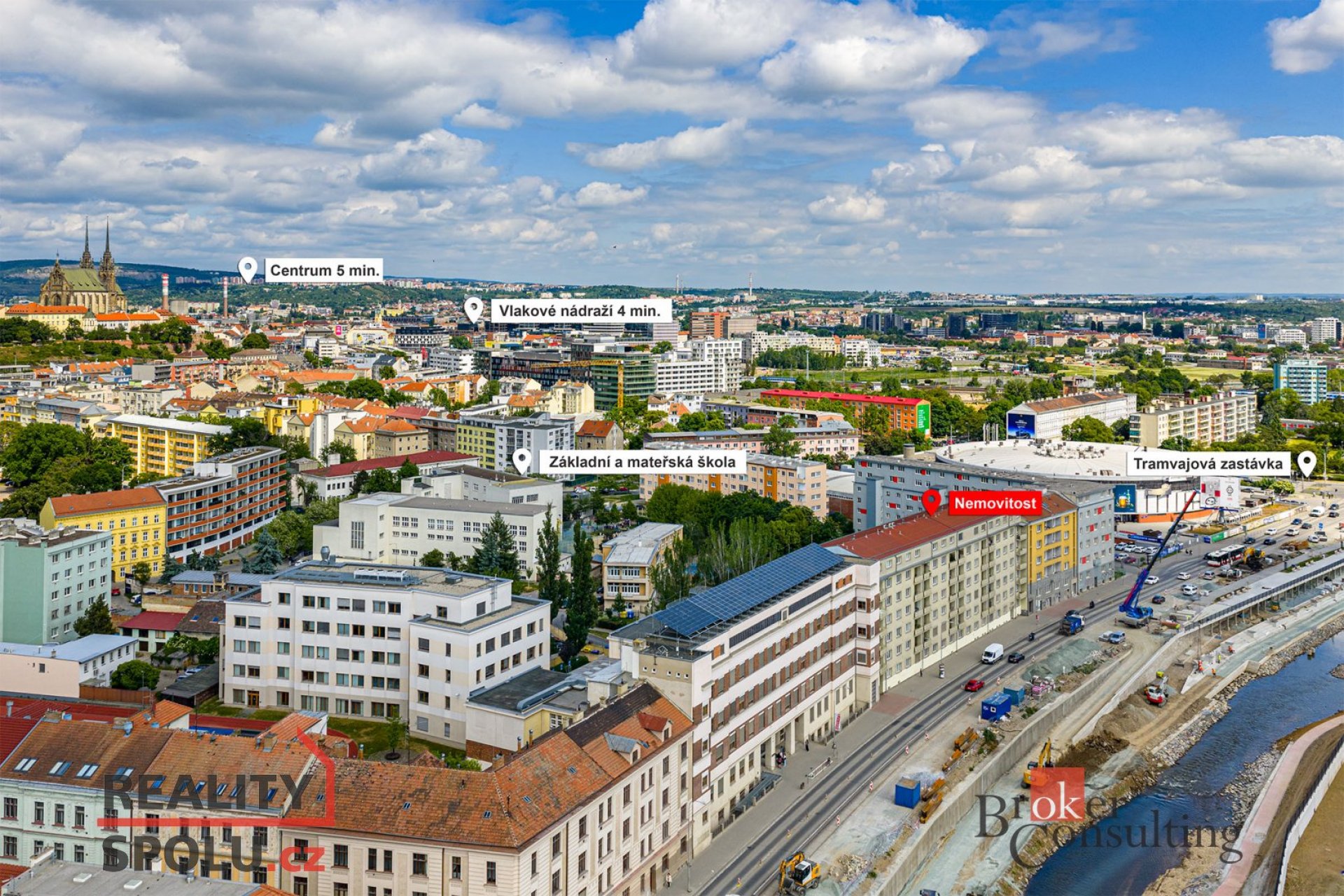 Prodej, byty/2+1, 56 m2, Poříčí 49/35, 63900 Brno, Brno-město [ID 72063]