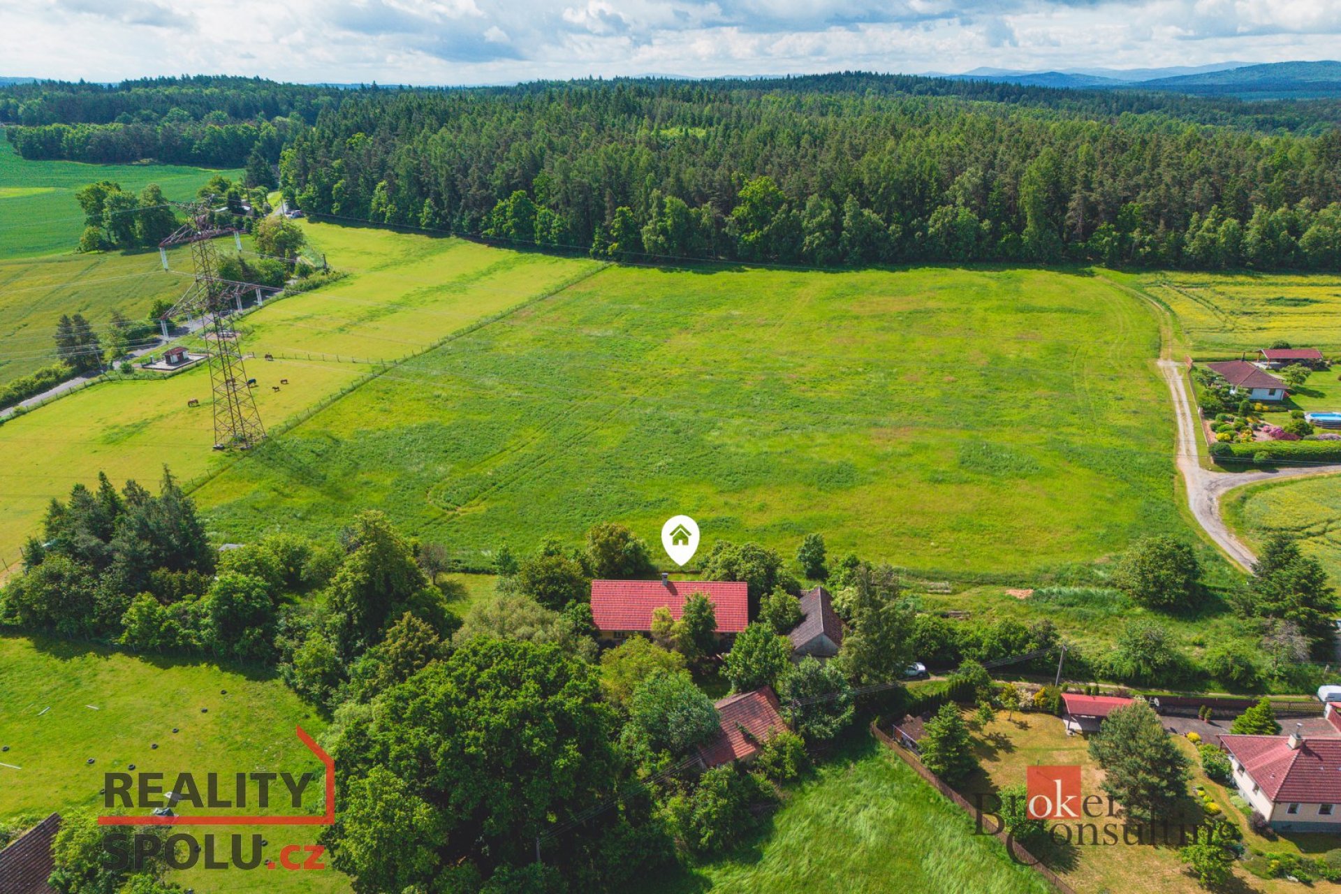 Prodej, pozemky/bydlení, 36432 m2, Na Boubín 28, Smrkovice, 39701 Písek, Písek [ID 72270]