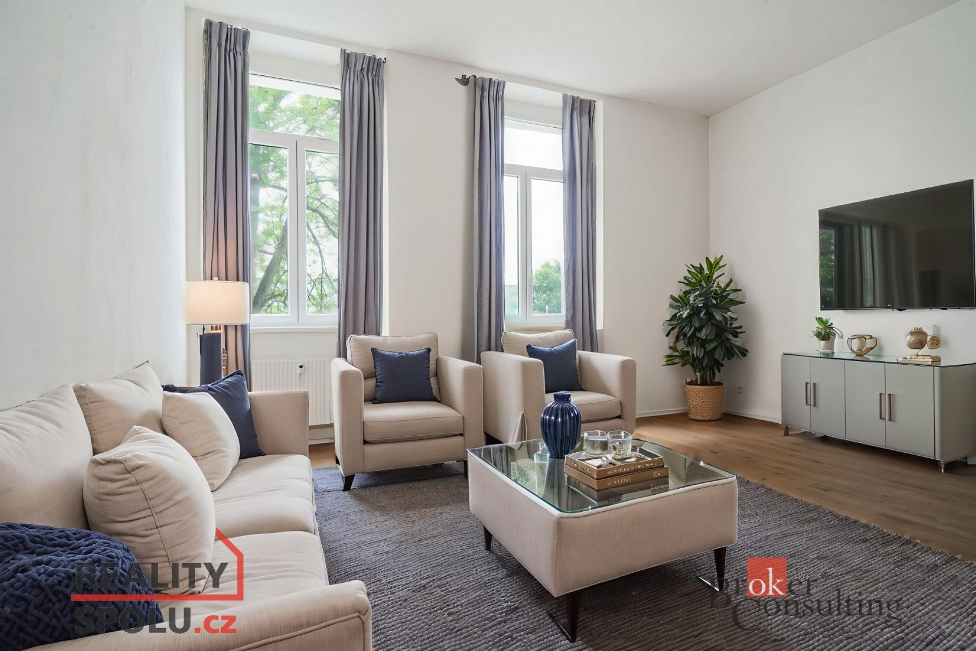 Pronájem bytu 2+kk 51m2 s parkovacím stáním