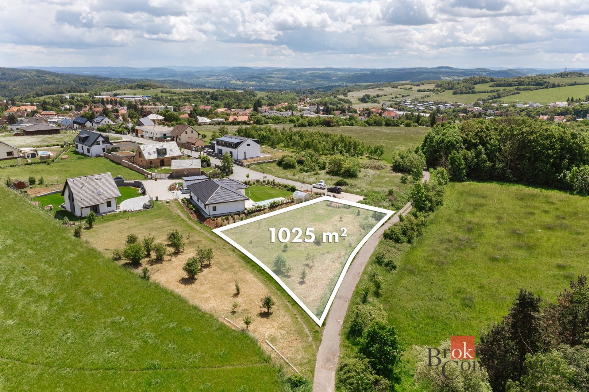 Prodej, pozemky/bydlení, 1025 m2, Jílové u Prahy , Praha-západ [ID 72625]