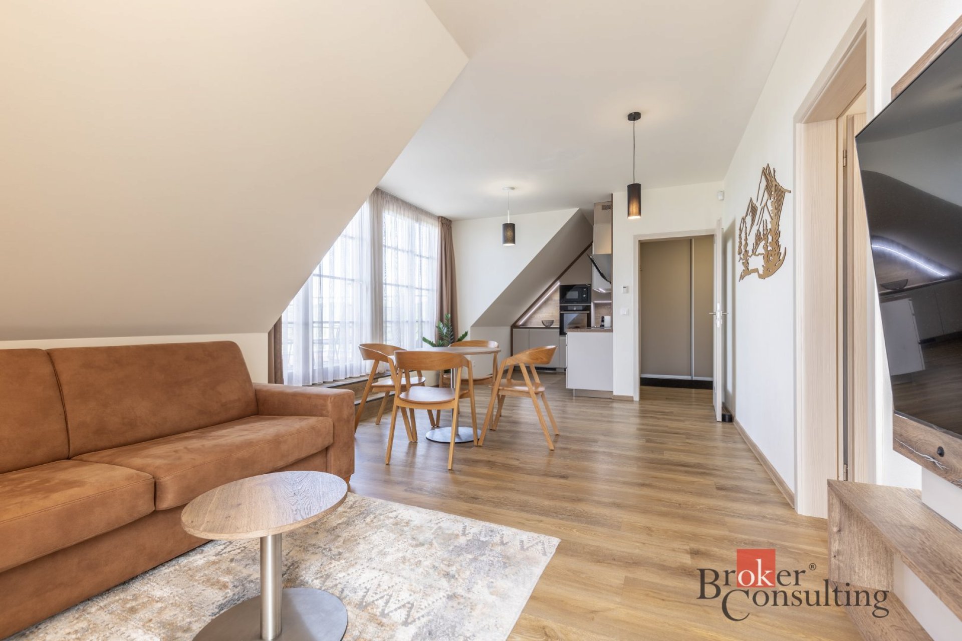 Moderní apartmán s terasou a garážovým stáním