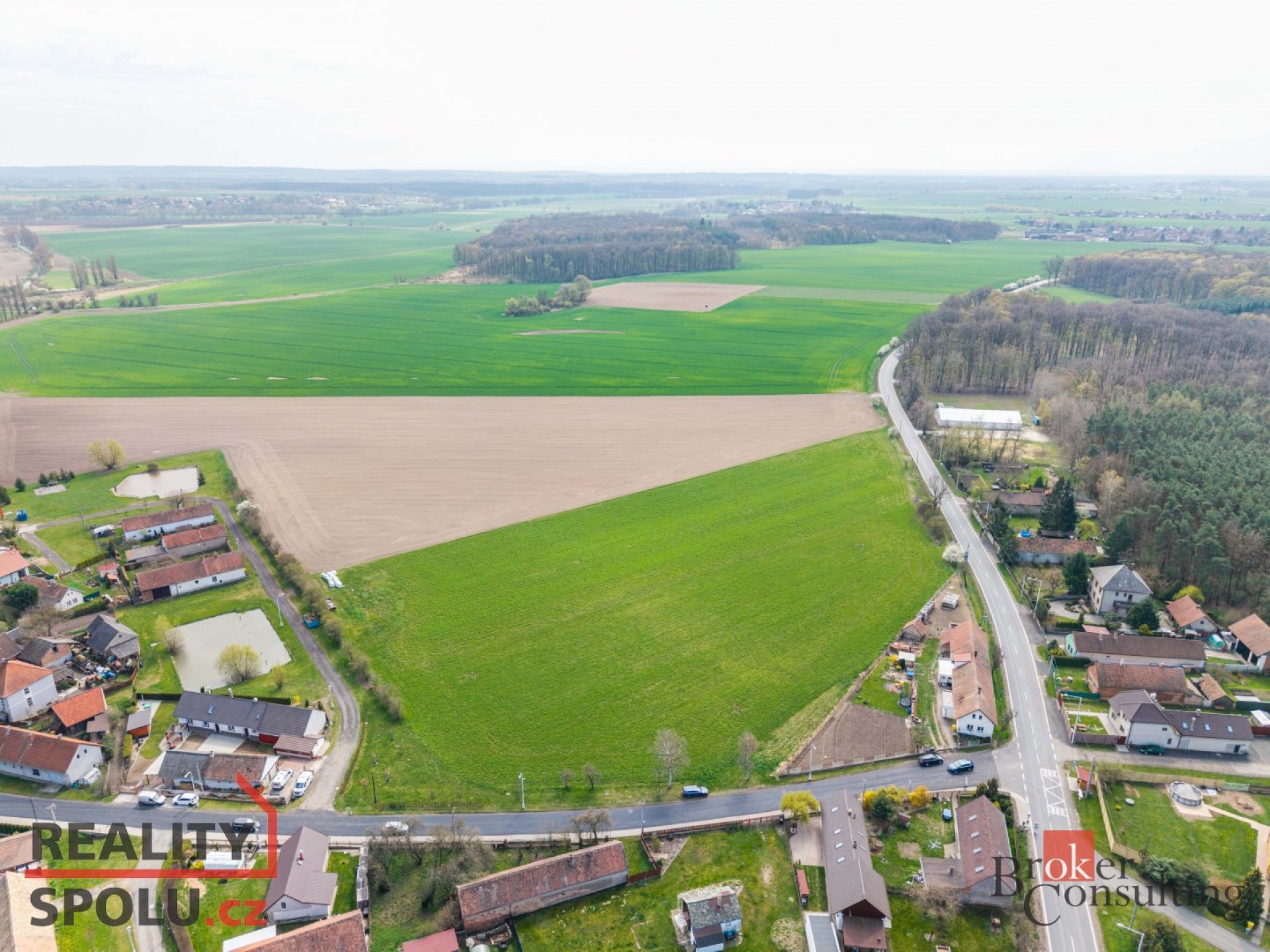 Prodej, pozemky/bydlení, 23509 m2, 50401 Zachrašťany, Hradec Králové [ID 70814]