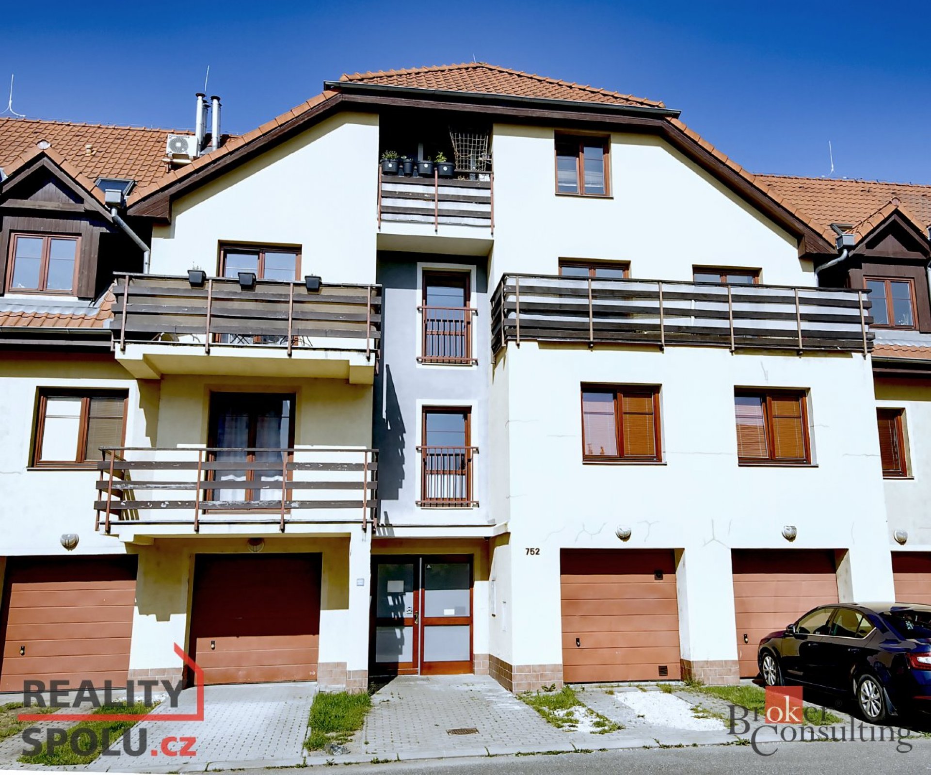 pronájem bytu 2kk, 42 m2, Jesenice u Prahy