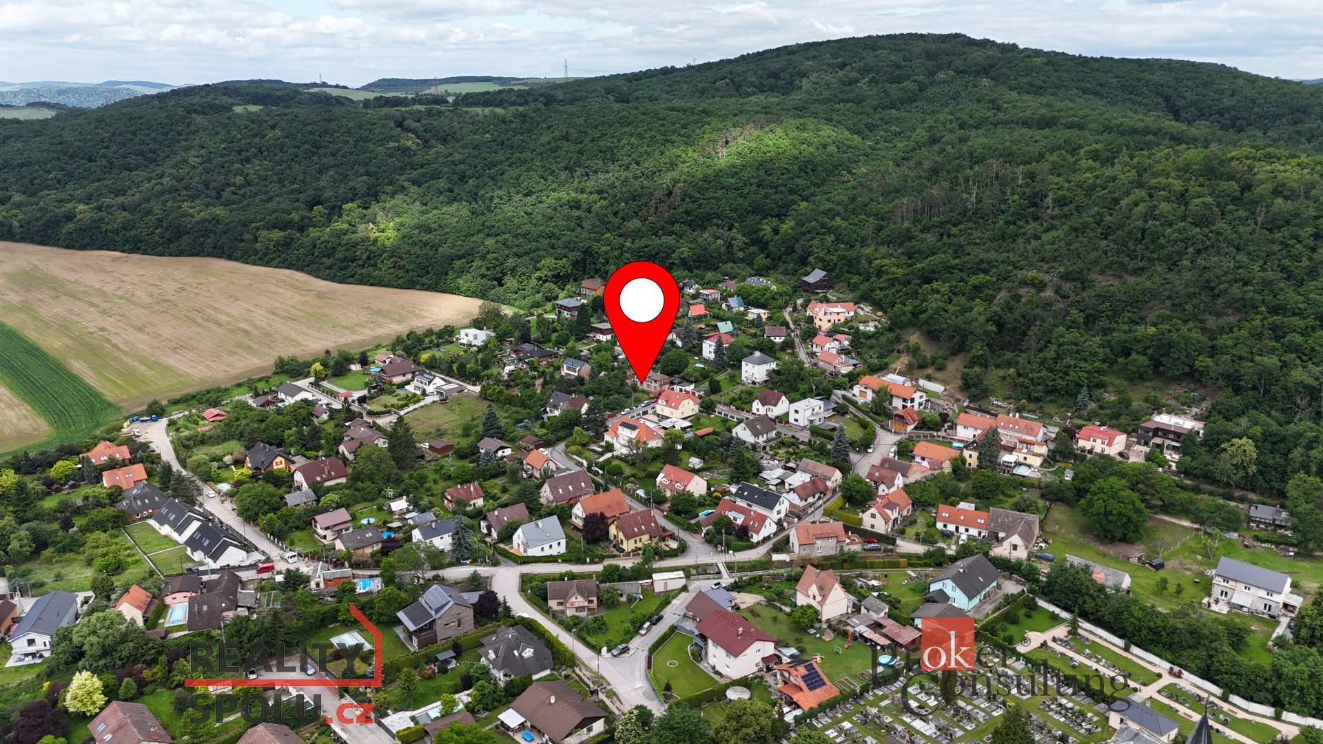 Prodej, pozemky/bydlení, 933 m2, Zahradní 416, 25229 Karlík, Praha-západ [ID 72113]