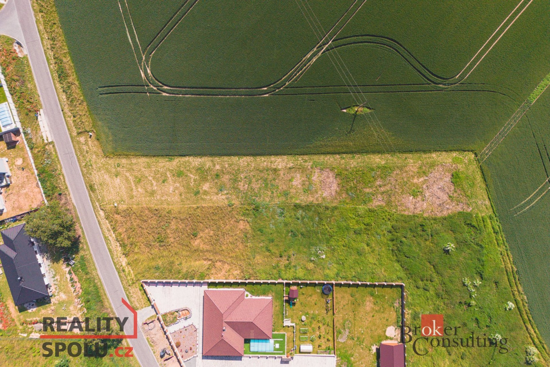 Prodej, pozemky/bydlení, 3413 m2, Malesická, Město Touškov, Plzeň-sever [ID 71996]