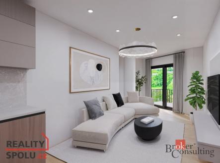 Prodej bytu, 2+kk, 73,59 m²