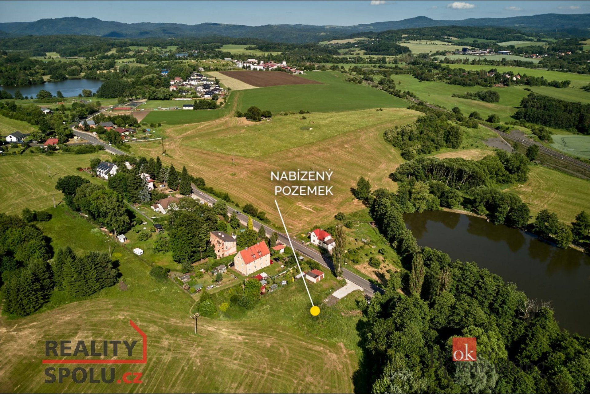 Prodej, pozemky/bydlení, 3701 m2, Hájek, Karlovy Vary [ID 73123]