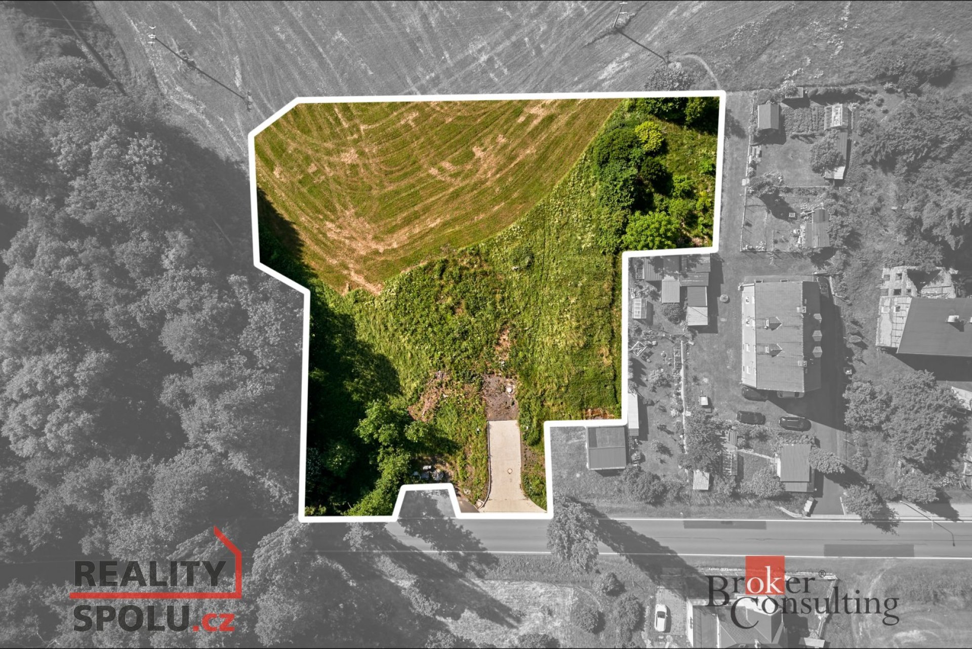 Prodej, pozemky/bydlení, 3701 m2, Hájek, Karlovy Vary [ID 73123]