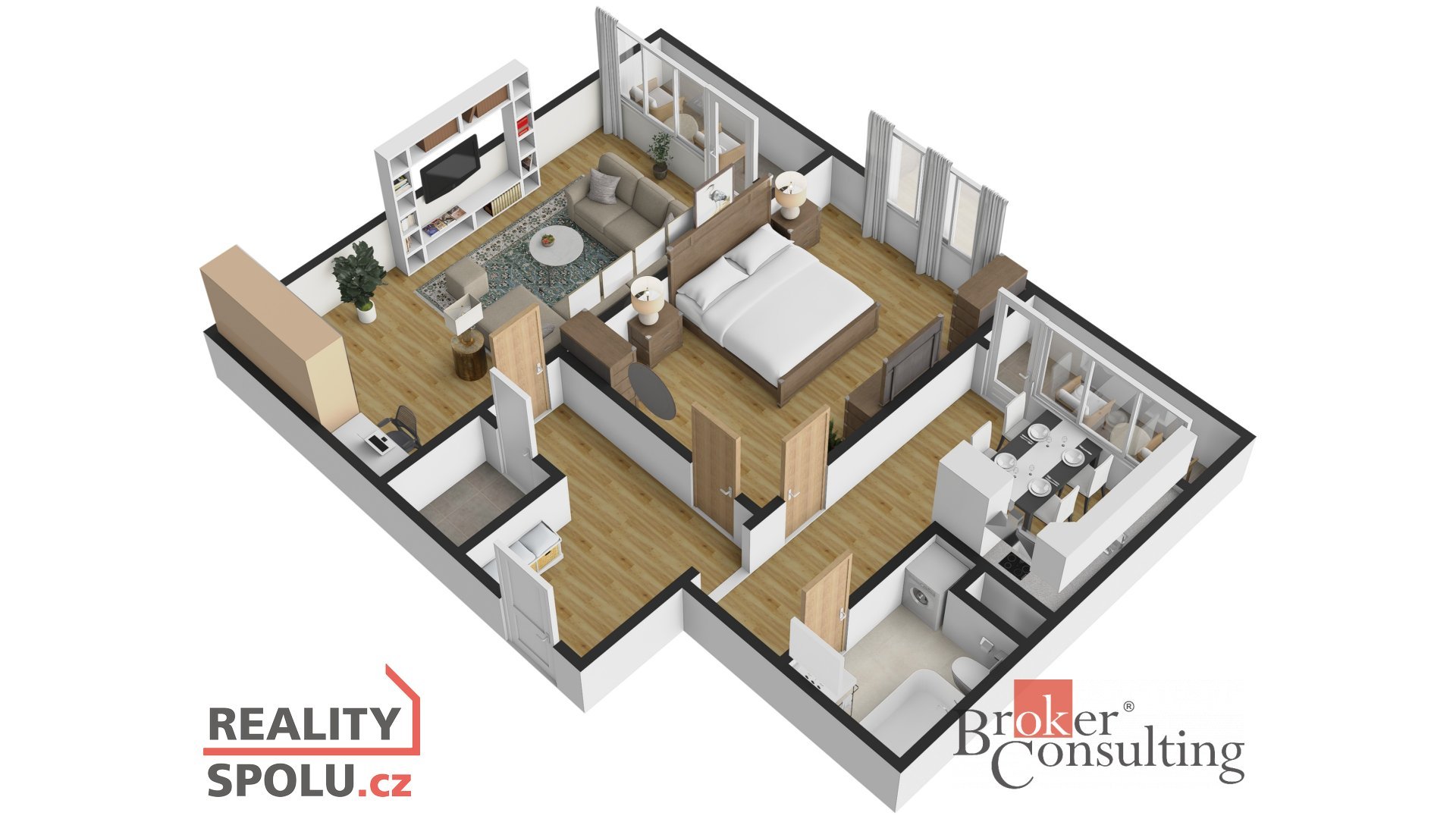 Prodej, byty/2+1, 74 m2, 29001 Poděbrady, Nymburk [ID 72494]