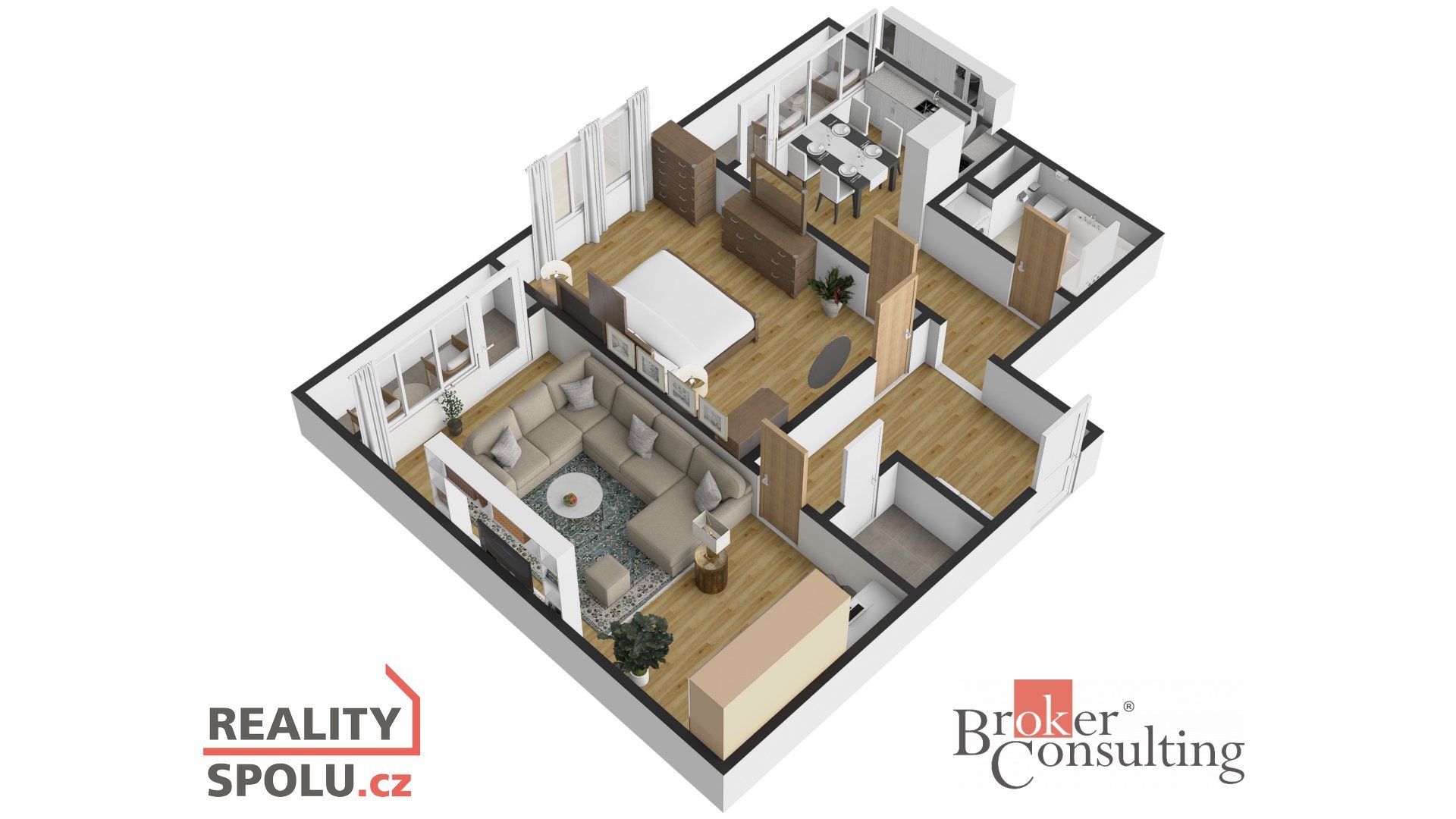 Prodej, byty/2+1, 74 m2, 29001 Poděbrady, Nymburk [ID 72494]
