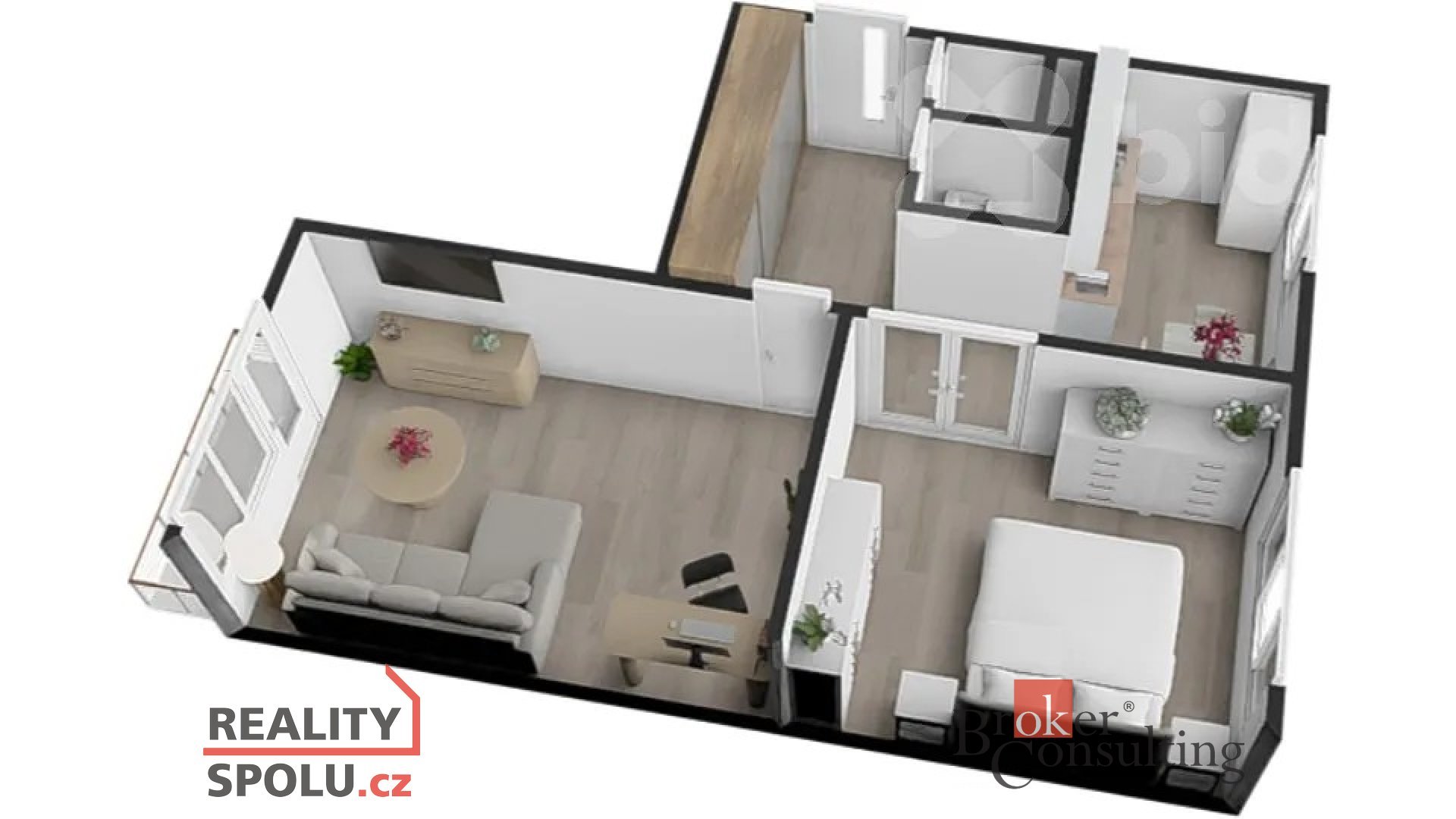 Prodej, byty/2+1, 54 m2, Větrná 1054/14, Poruba, 70800 Poruba [ID 71699]
