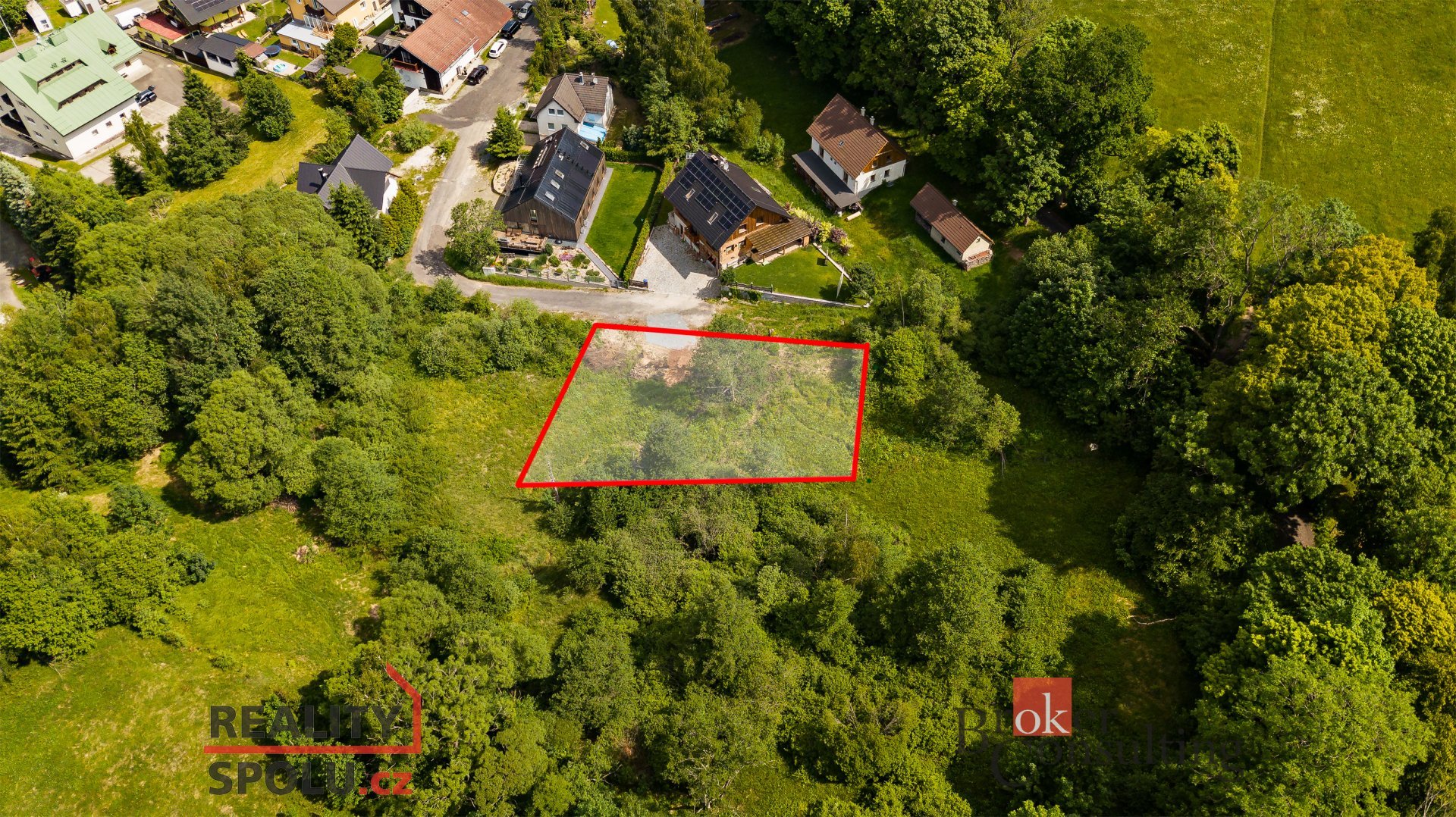 Prodej, pozemky/bydlení, 800 m2, Železná Ruda, Klatovy [ID 72741]