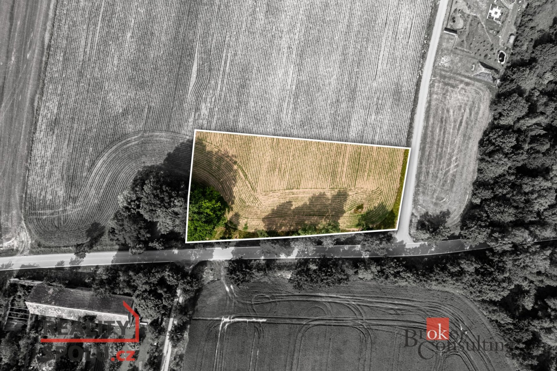 Prodej, pozemky/bydlení, 4011 m2, Chrášťany, České Budějovice [ID 72474]