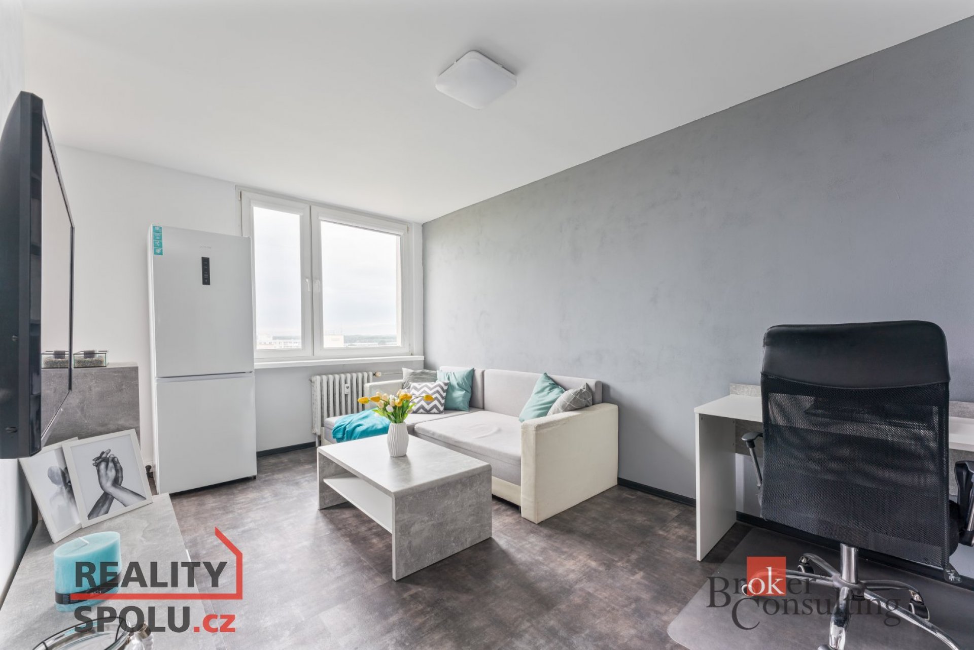 Pronájem, byty/2+kk, 45 m2, kpt. Bartoše 331, Polabiny, 53009 Pardubice, Pardubice [ID 73972]