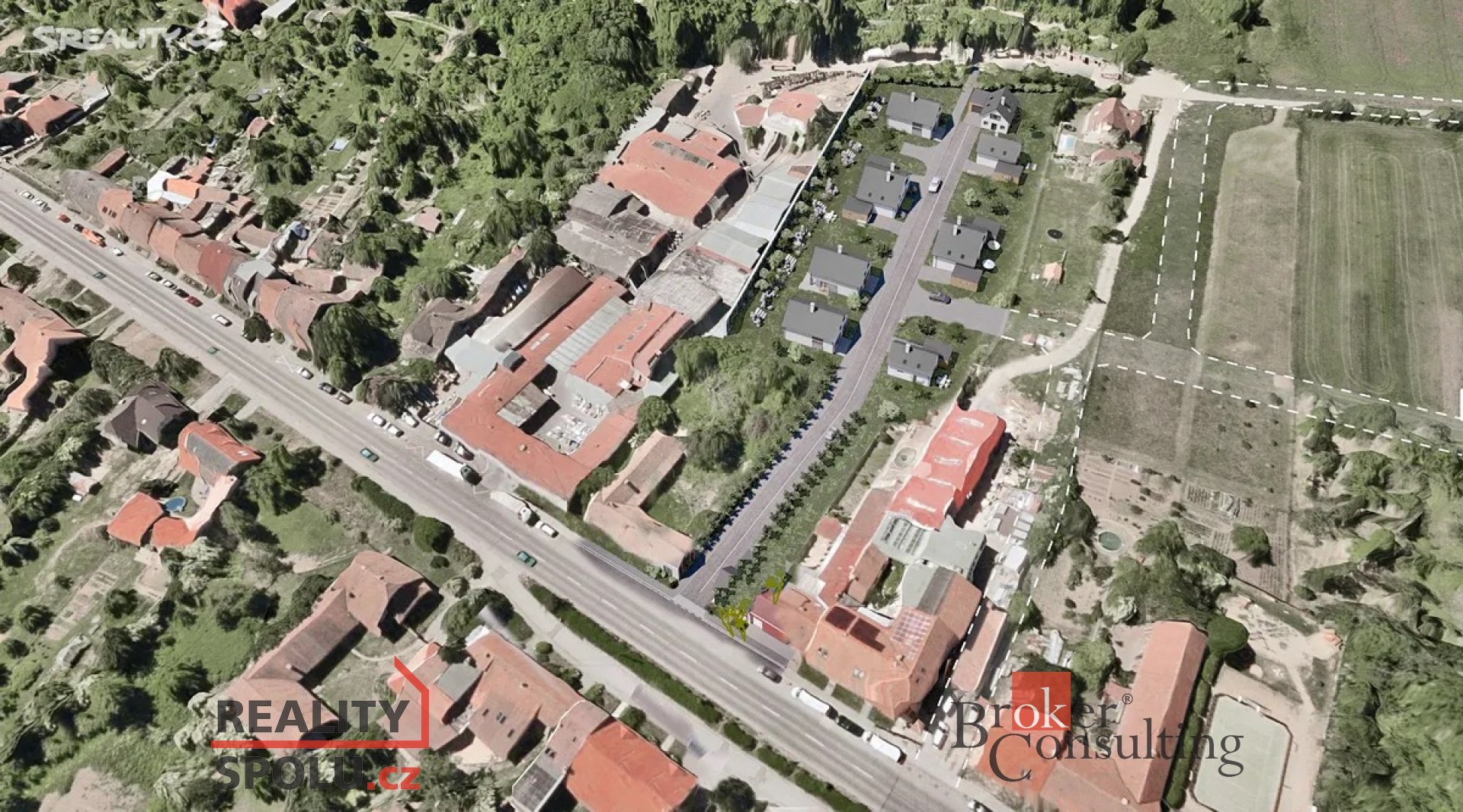 Stavební pozemky Česká u Brna. 500 m2