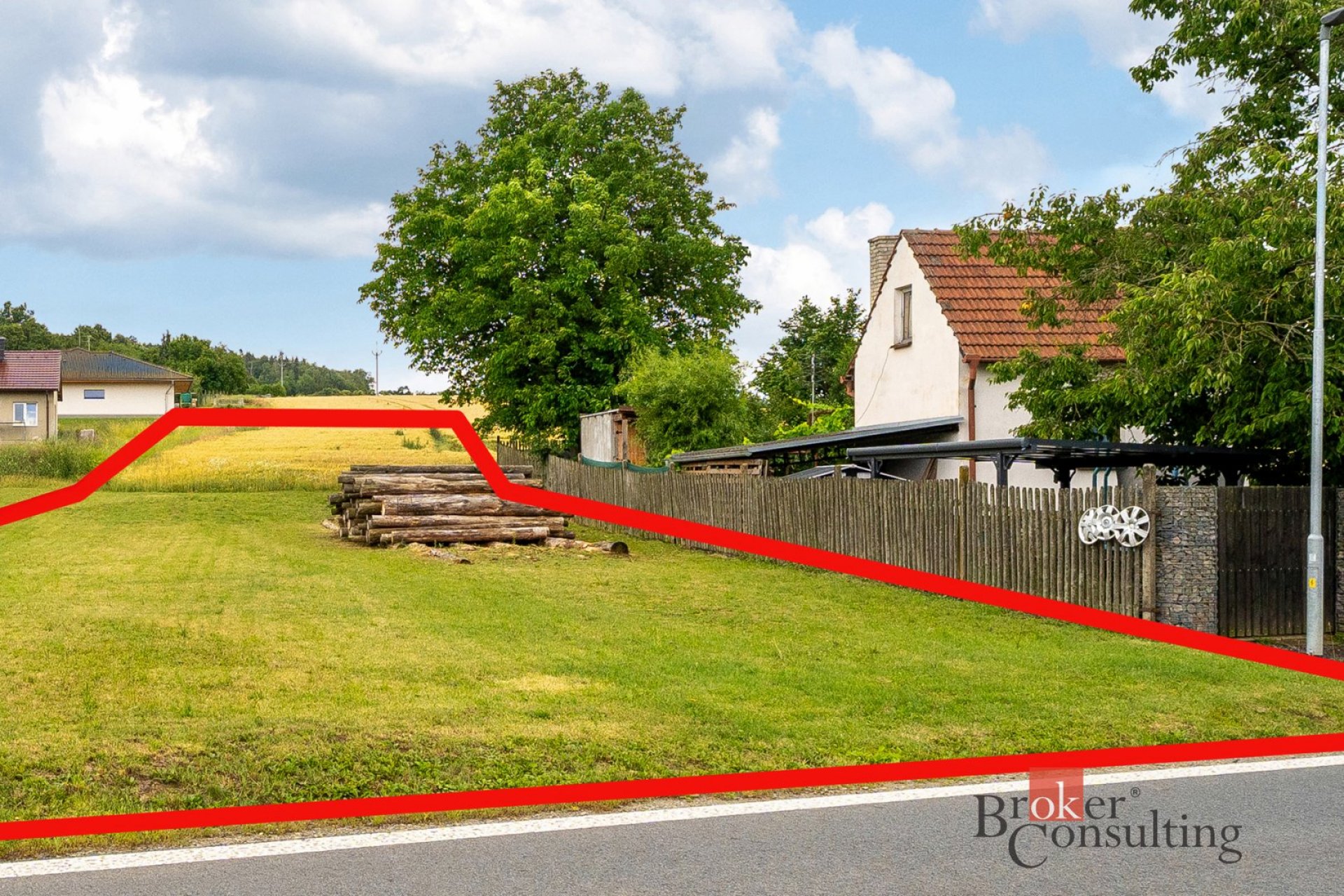 Prodej, pozemky/bydlení, 1488 m2, Krhov, Blansko [ID 73909]