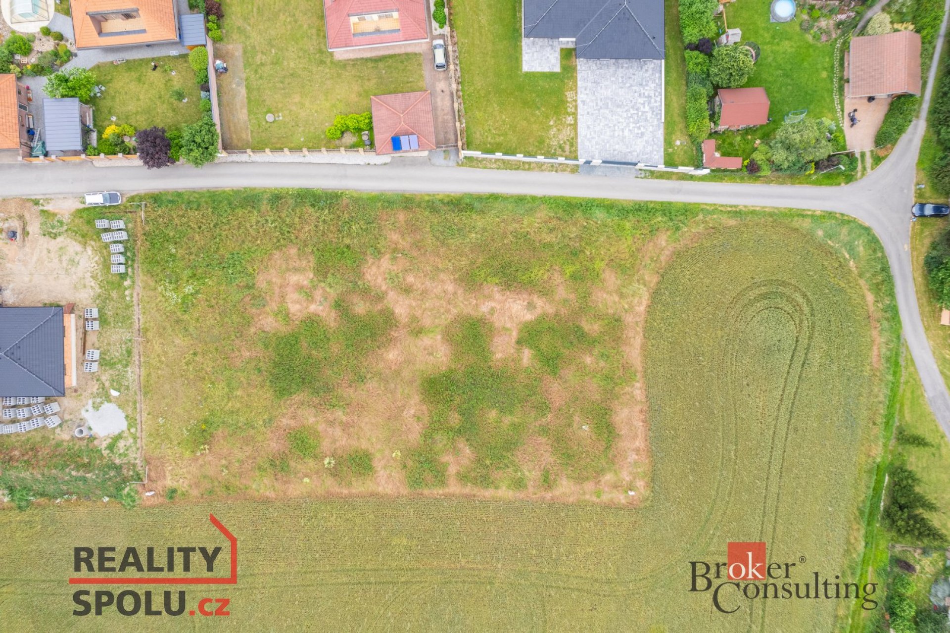 Prodej, pozemky/bydlení, 1102 m2, 26301 Rybníky, Příbram [ID 75219]