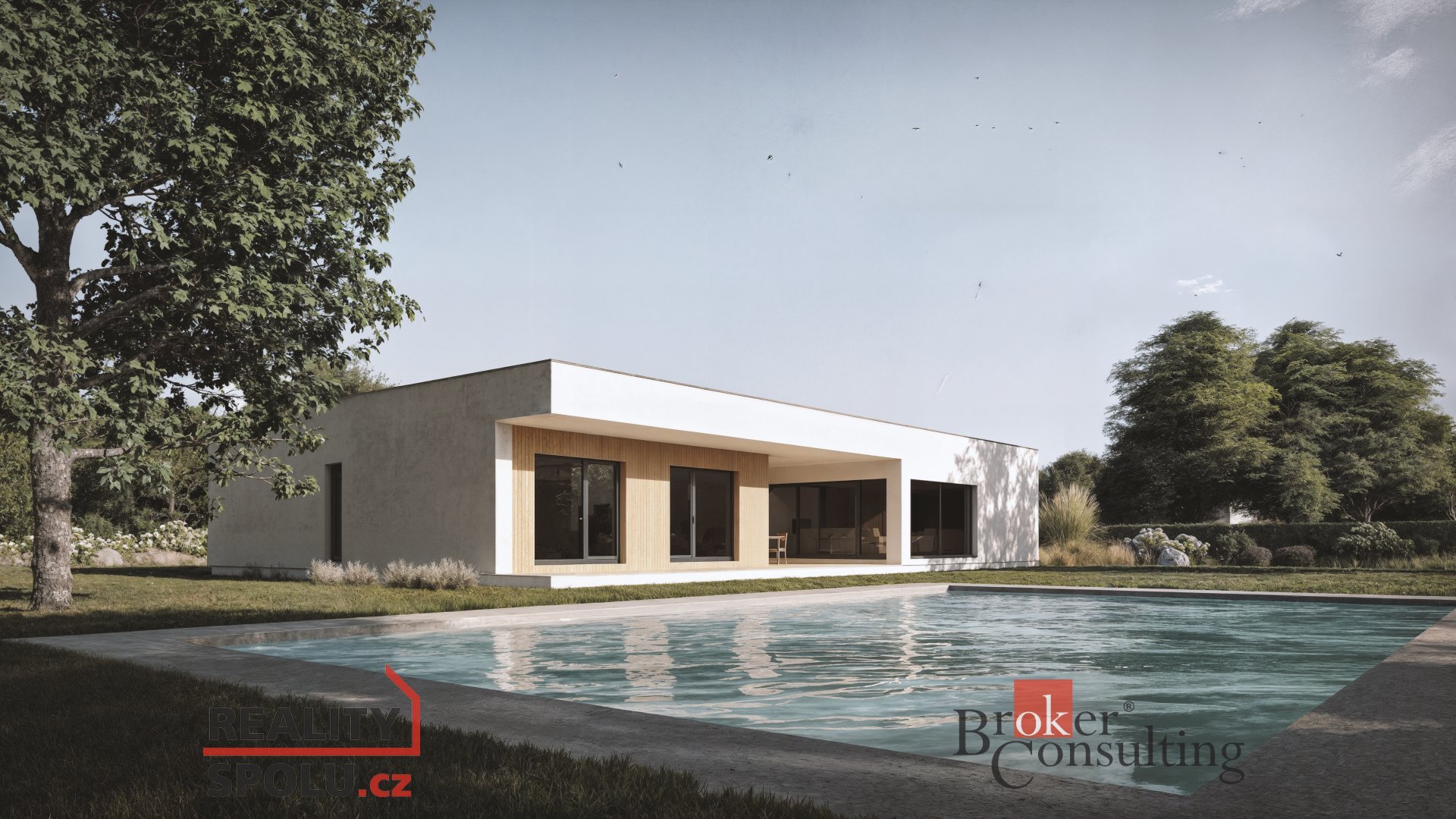 Moderní bungalov v en. třídě 3 minuty od Pardubic