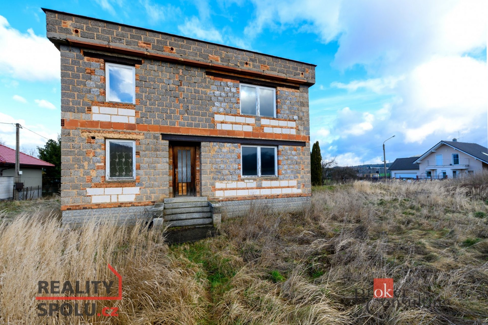 Prodej rozestavěného rodinného domu v Kamenném Újezdě u Rokycan