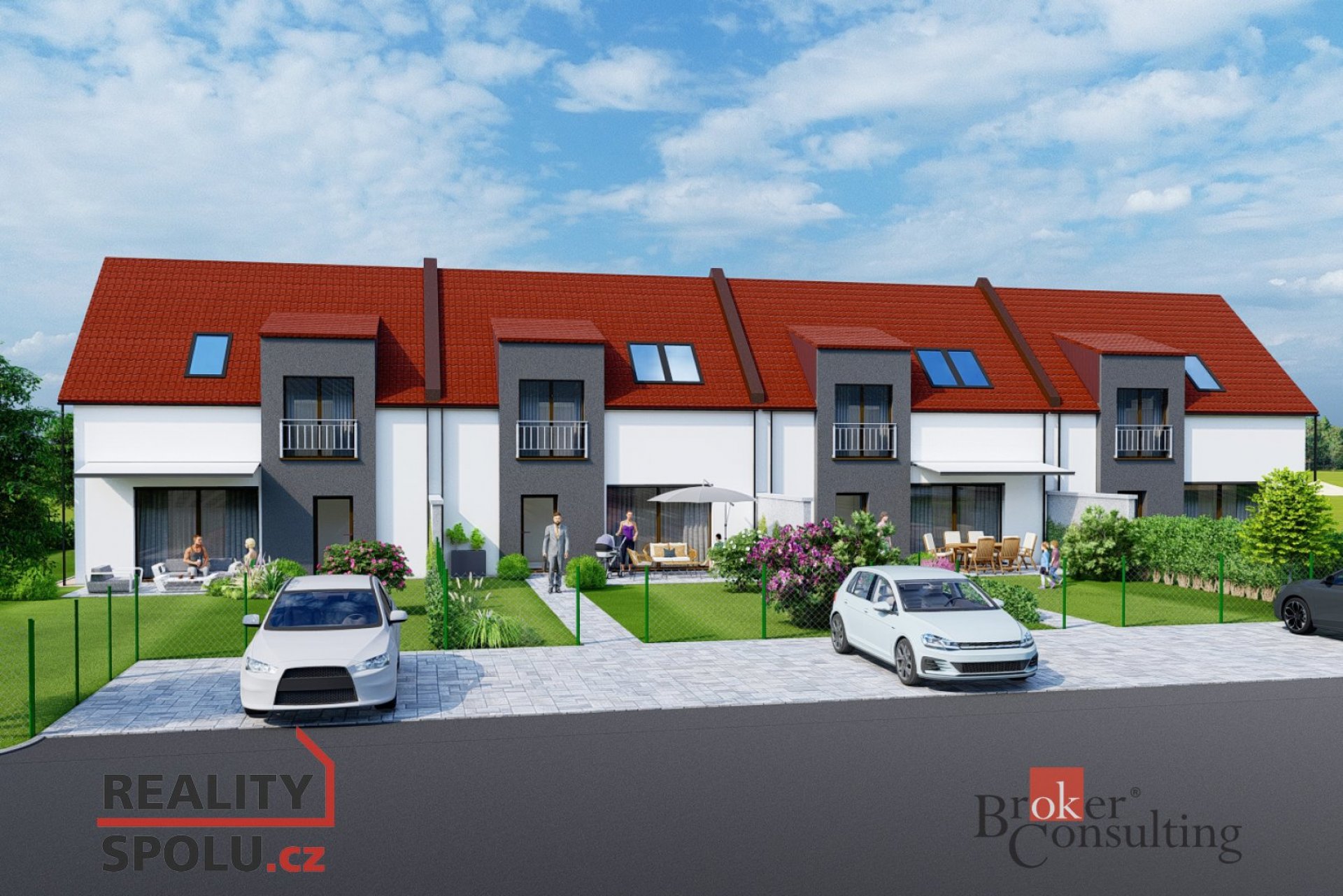 Prodej řadového domu v Bříze u Všestar