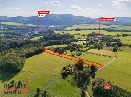 Prodej - pozemek, trvalý travní porost, 7 126 m²
