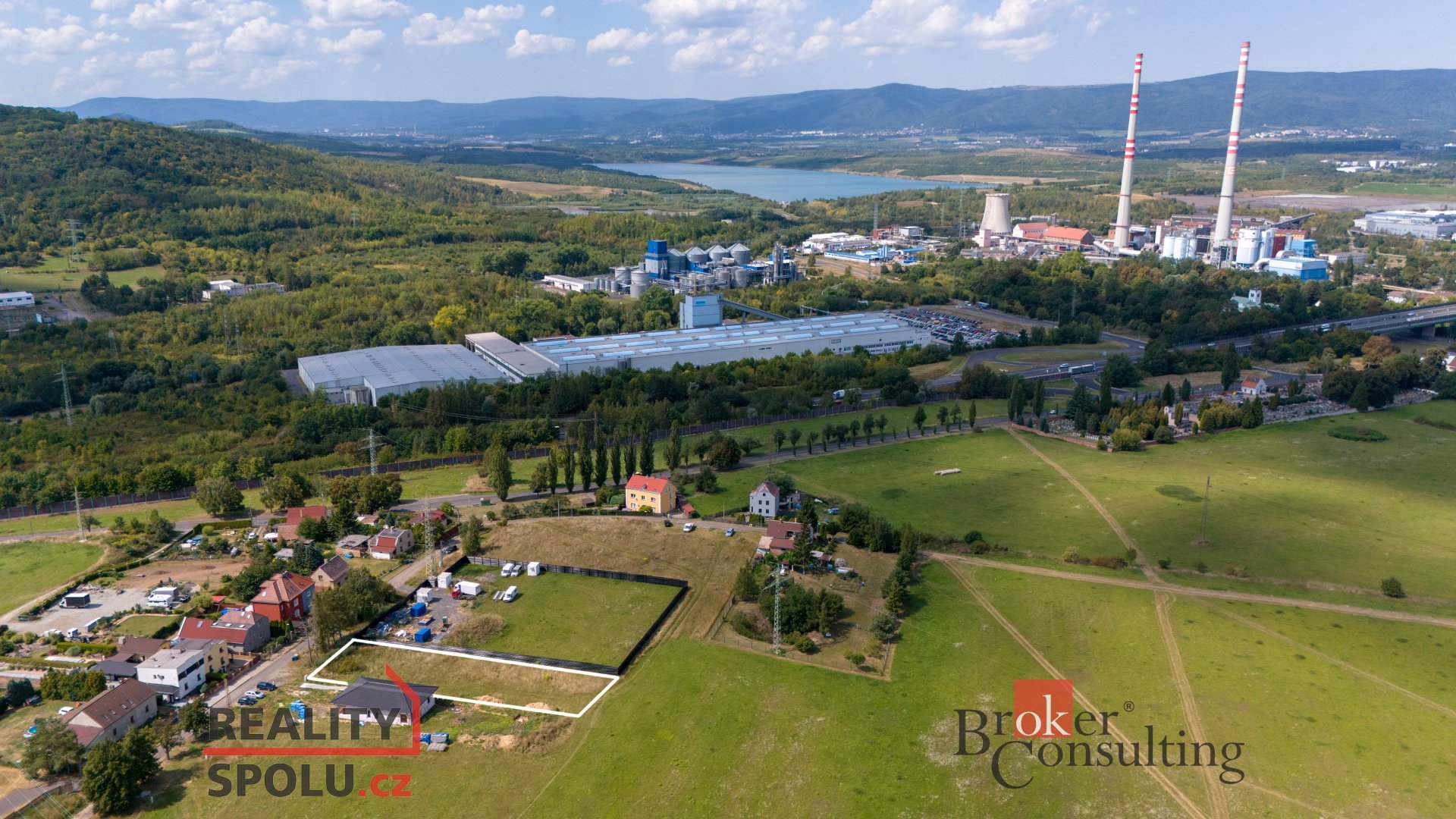Prodej, pozemky/bydlení, 1316 m2, Trmice, Ústí nad Labem [ID 75359]