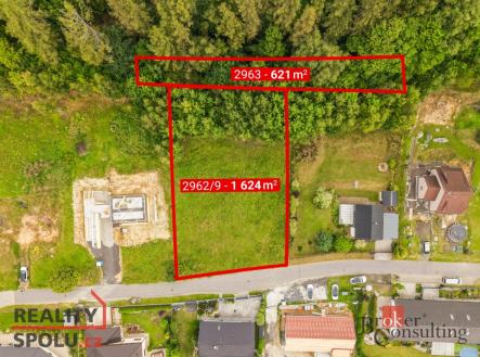 Prodej - pozemek pro bydlení, 1 624 m²