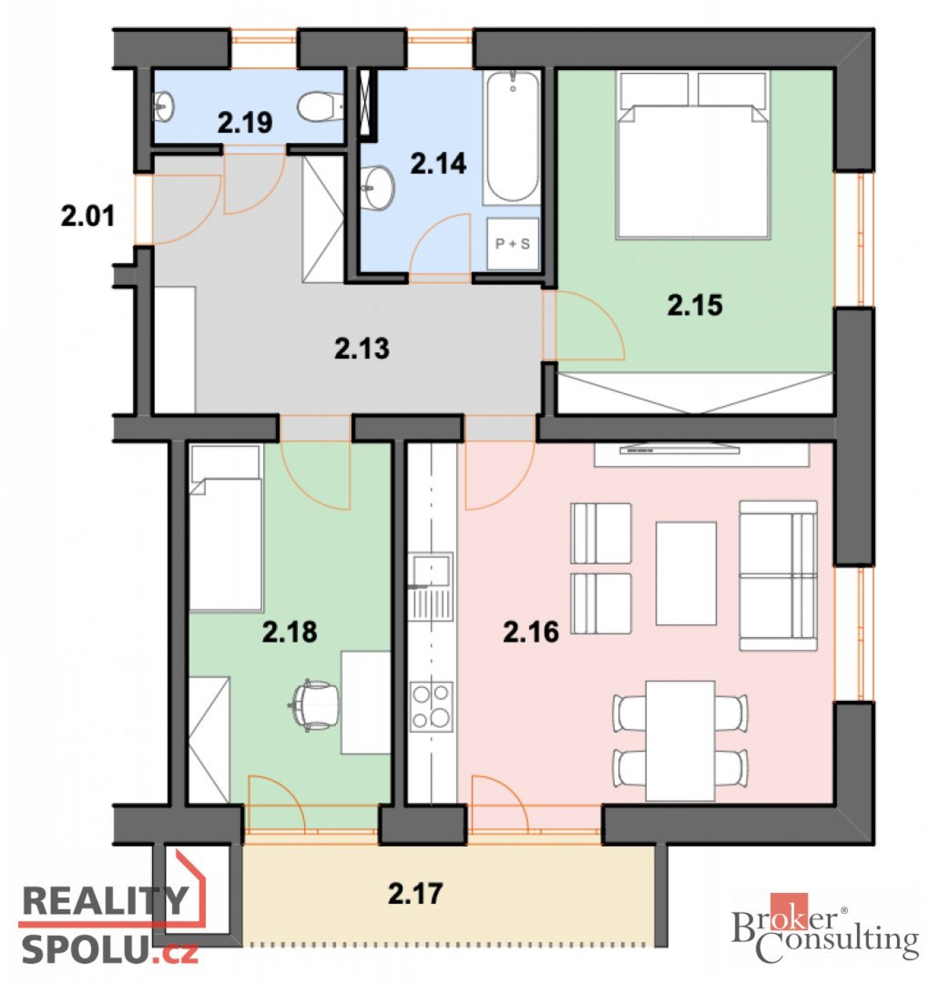 Prodej moderního bytu 3+kk (70,4 m²) v Hronově