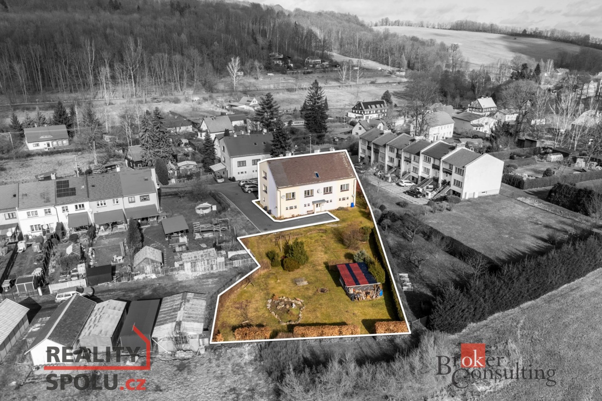 Prodej bytového domu v klidné obci v podhůří Lužických hor