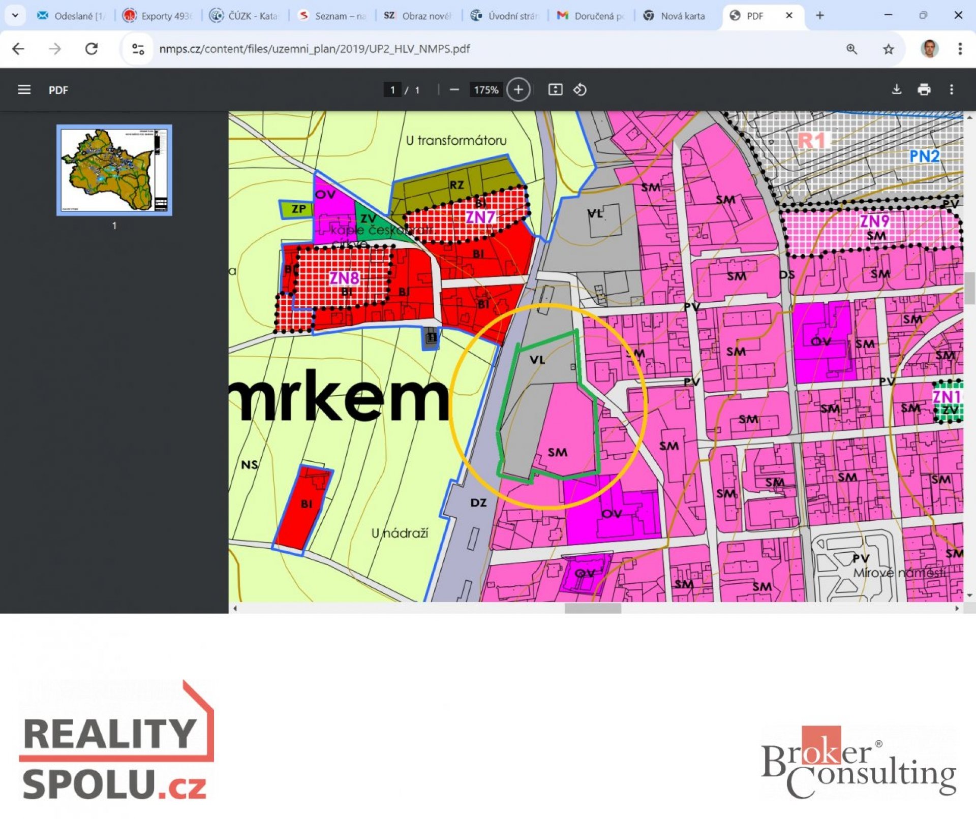 Prodej, pozemky/bydlení, 8920 m2, Smetanova 234, 46365 Nové Město pod Smrkem, Liberec [ID 75350]