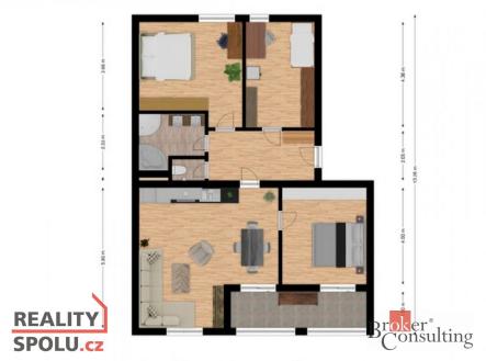 Prodej bytu, 4+kk, 98,73 m²