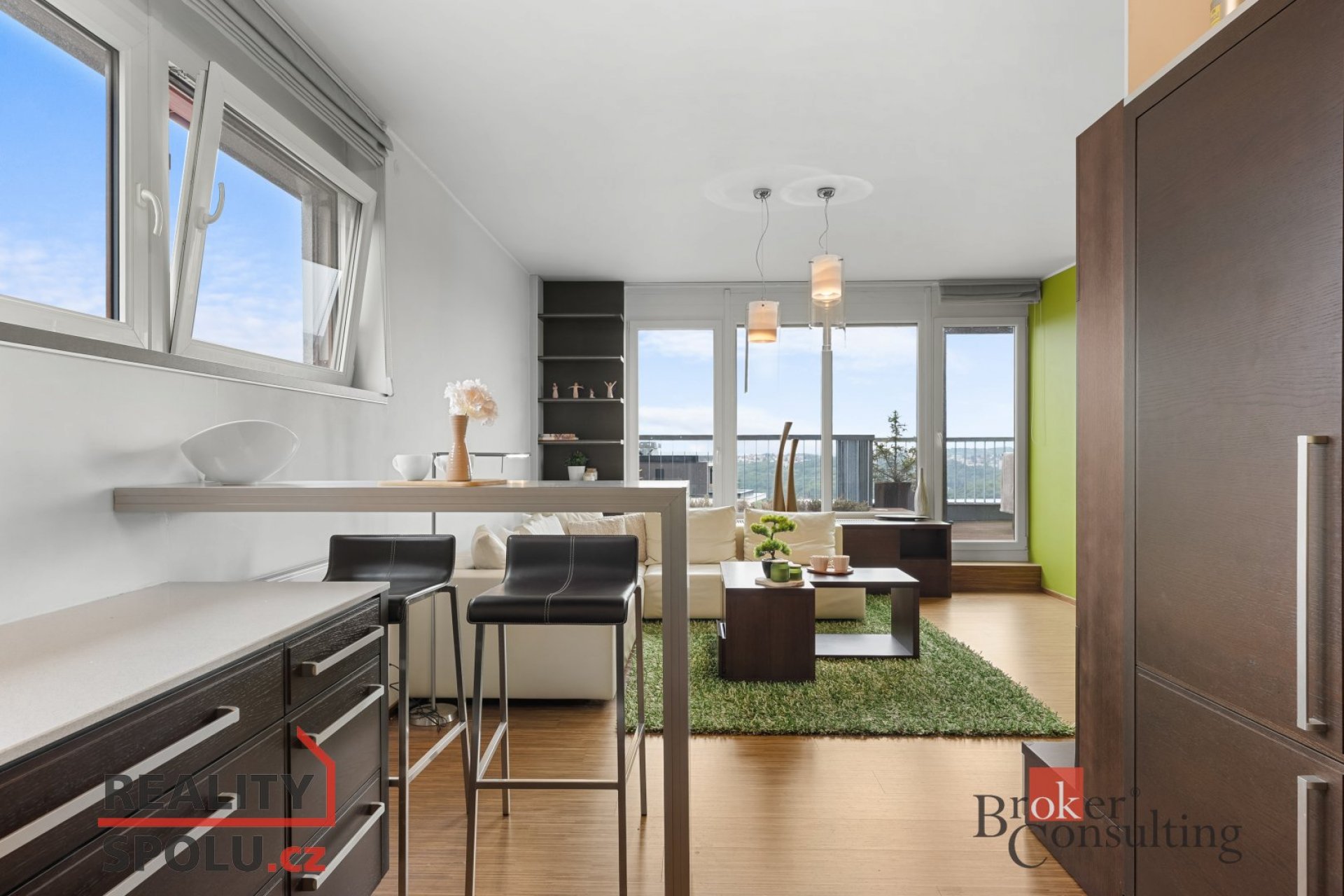 Exkluzivní byt 3+kk, 114 m2, Praha 5, Smíchov