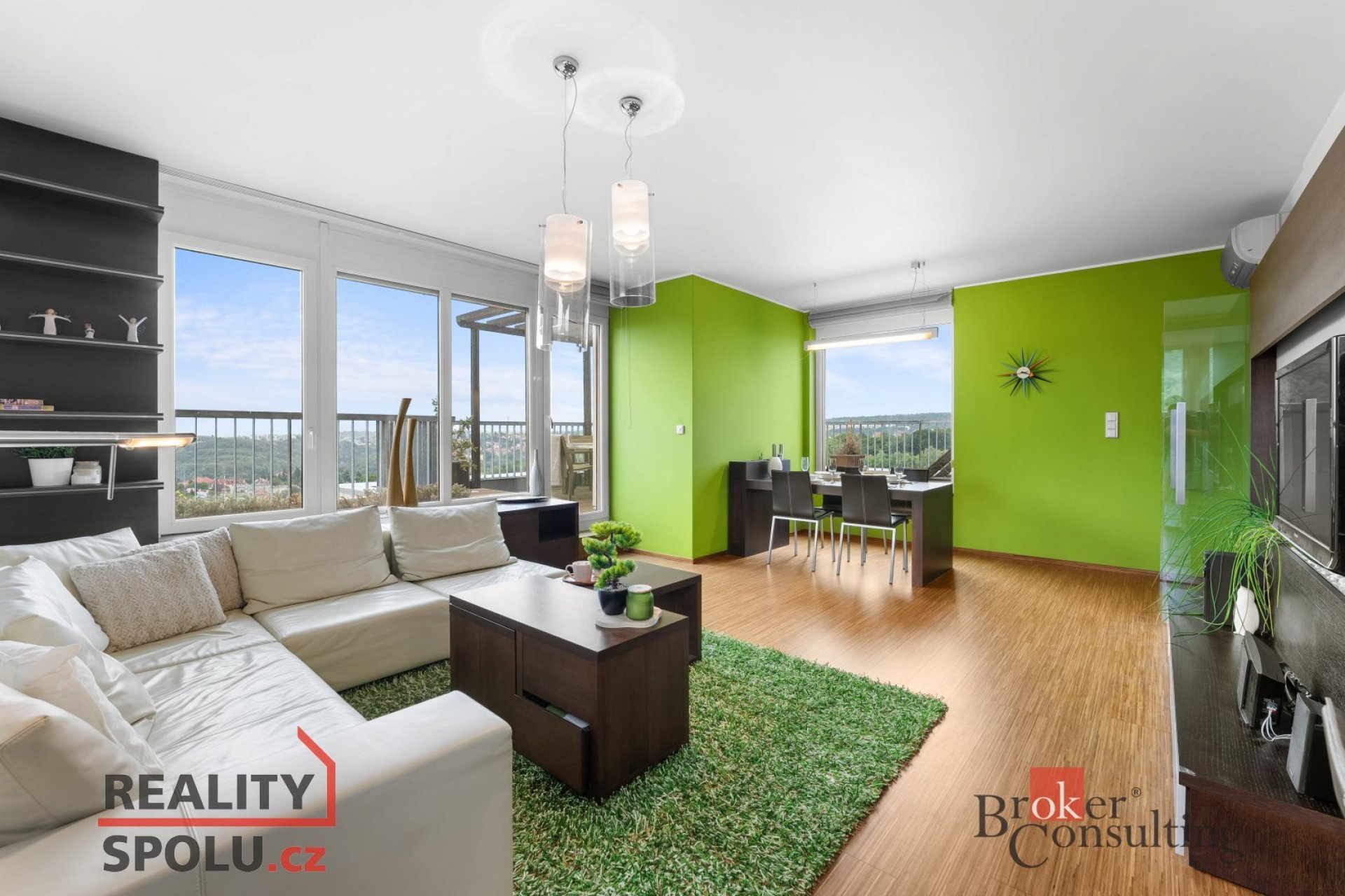 Exkluzivní byt 3+kk, 114 m2, Praha 5, Smíchov