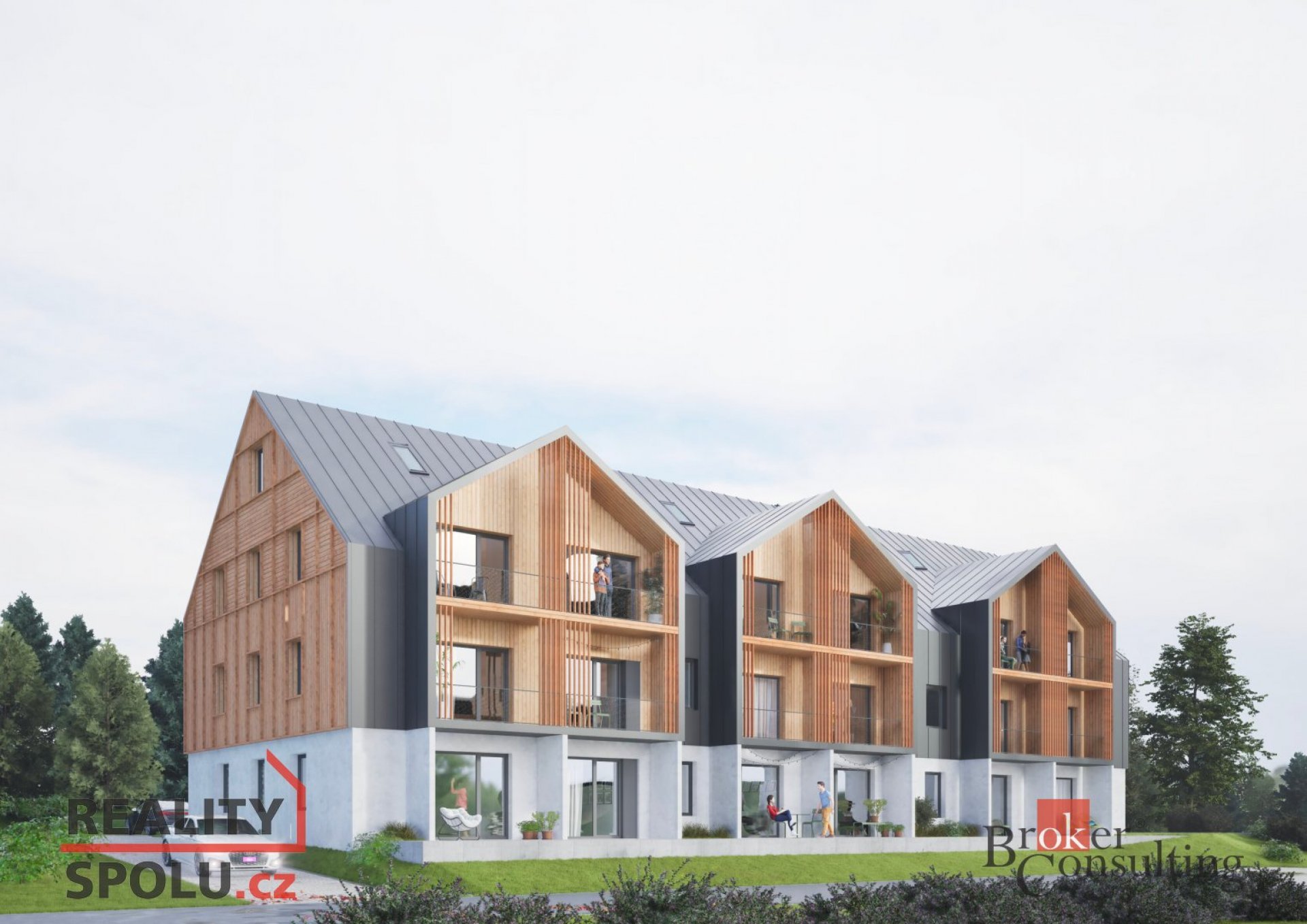 Projekt byty Boží Dar