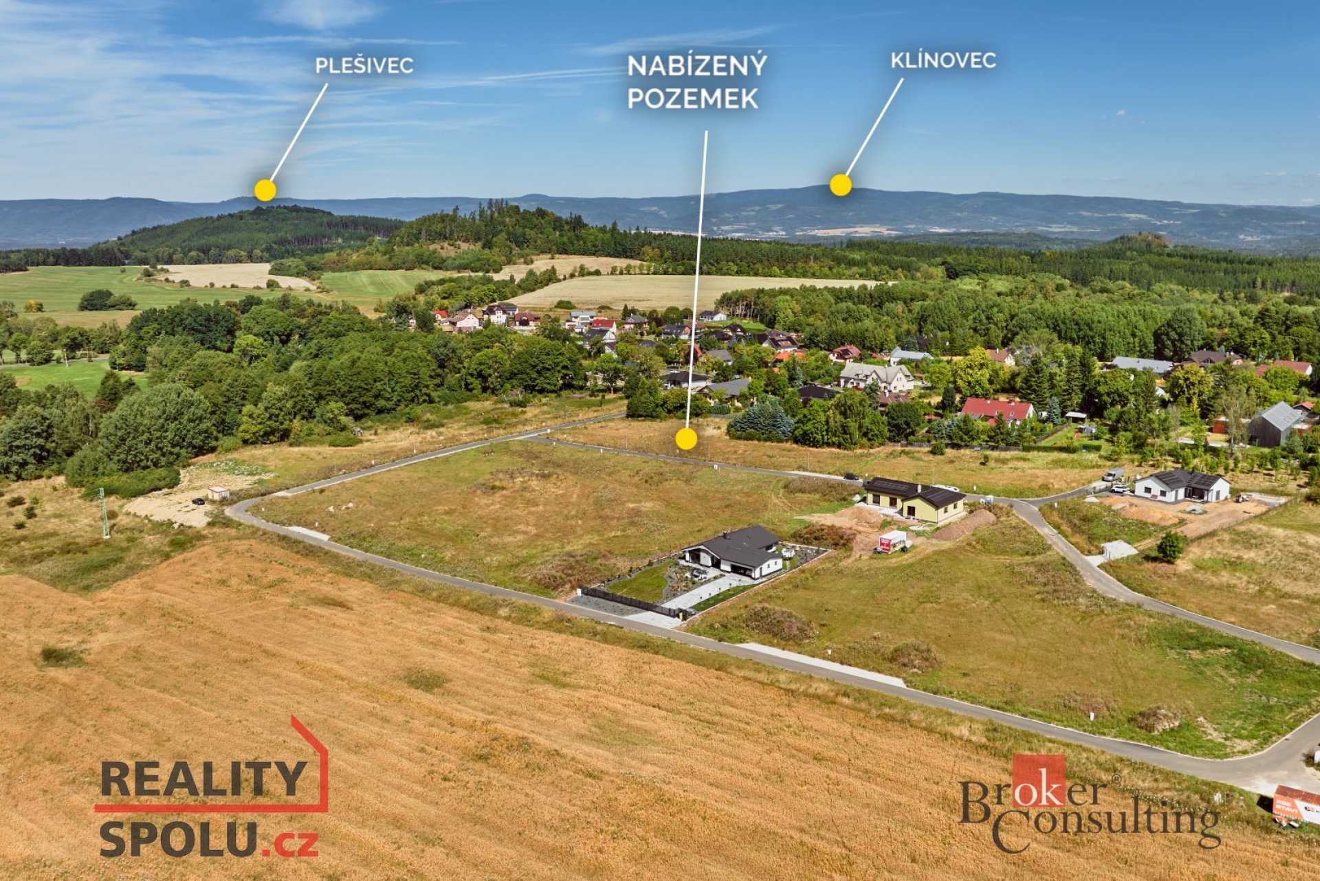 Prodej, pozemky/bydlení, 1415 m2, Andělská Hora , Karlovy Vary [ID 75634]