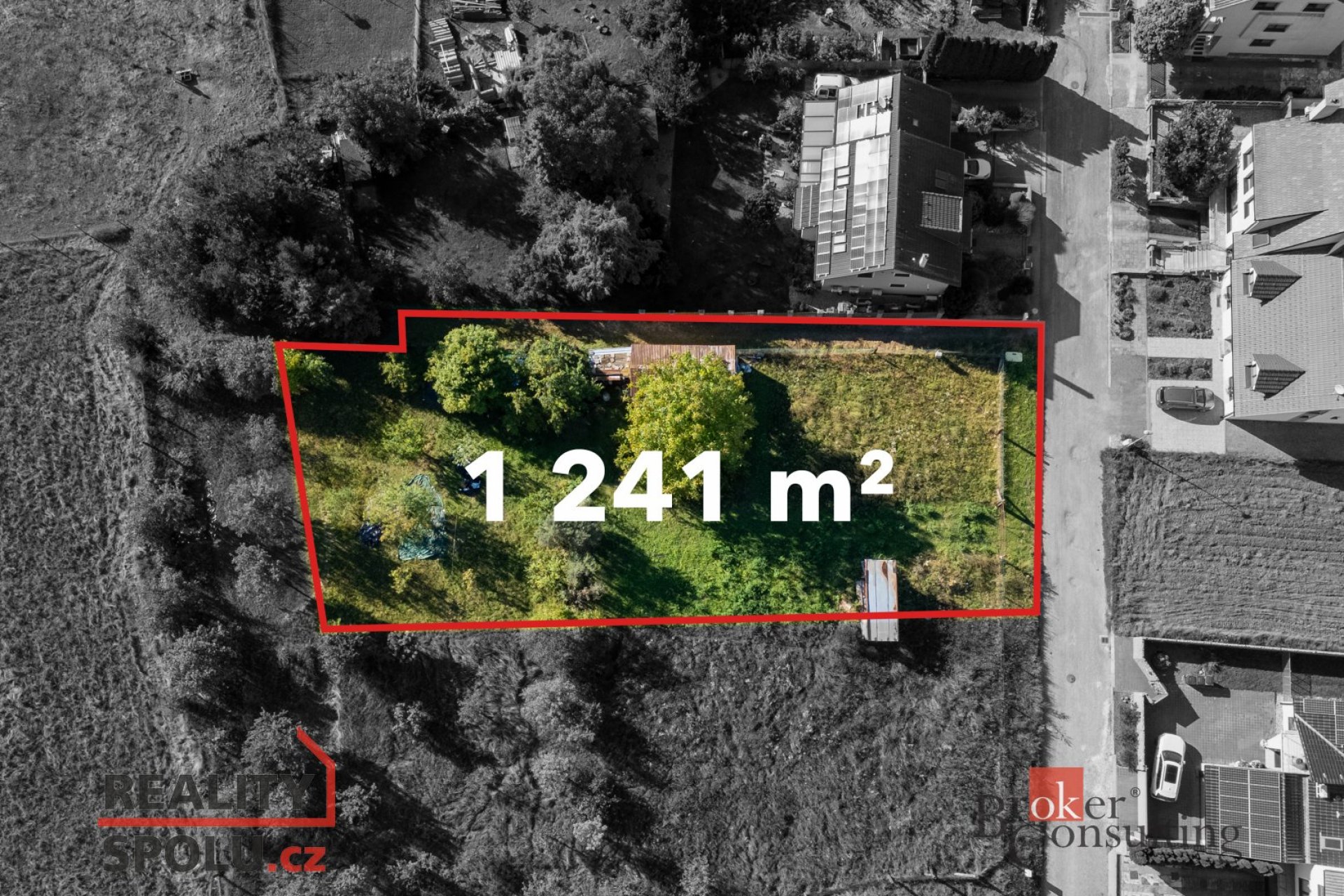 Stavební pozemek – Prštice u Brna