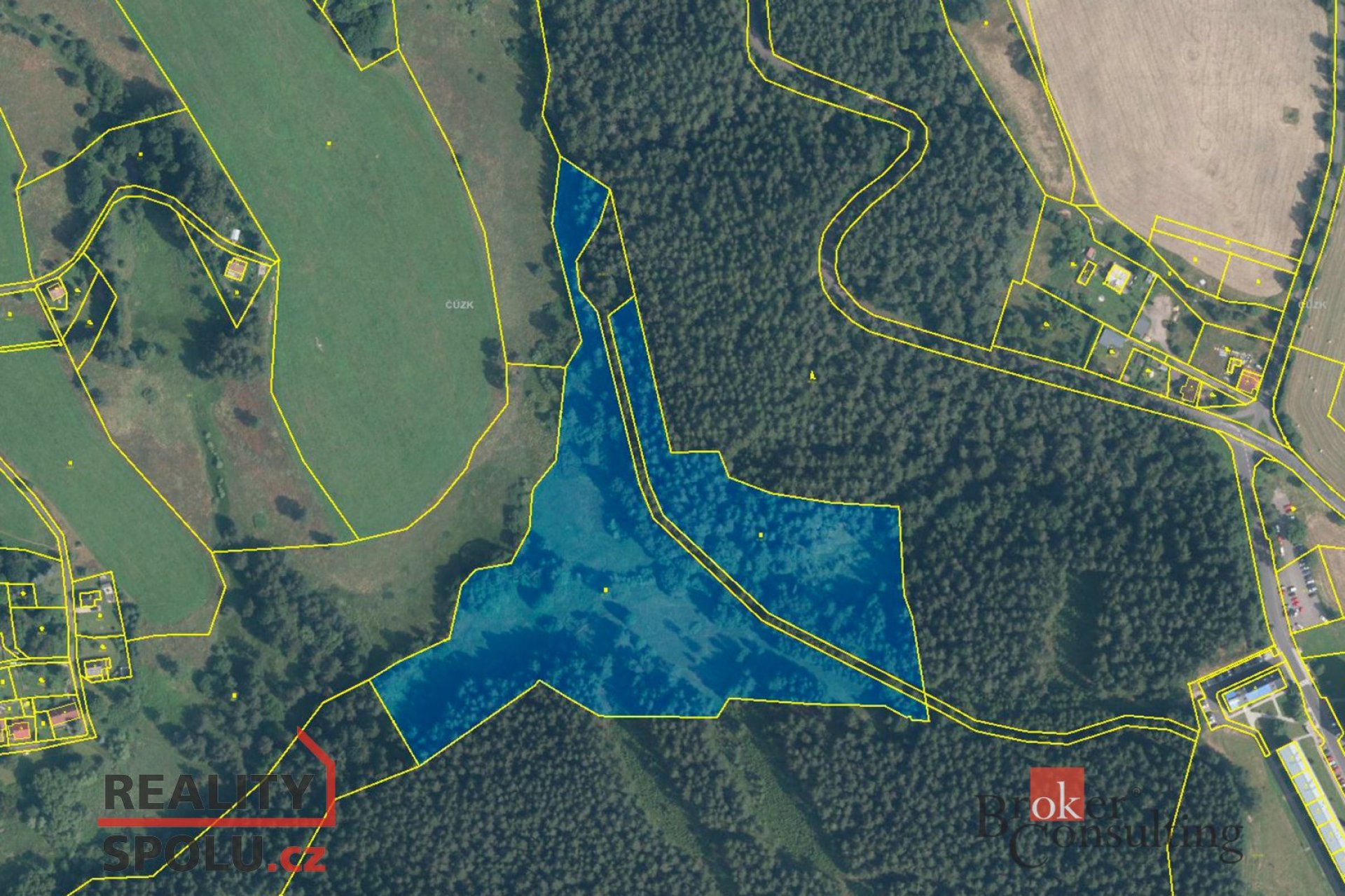 Prodej, pozemky/louka, 52859 m2, Rotava, Sokolov [ID 77411]