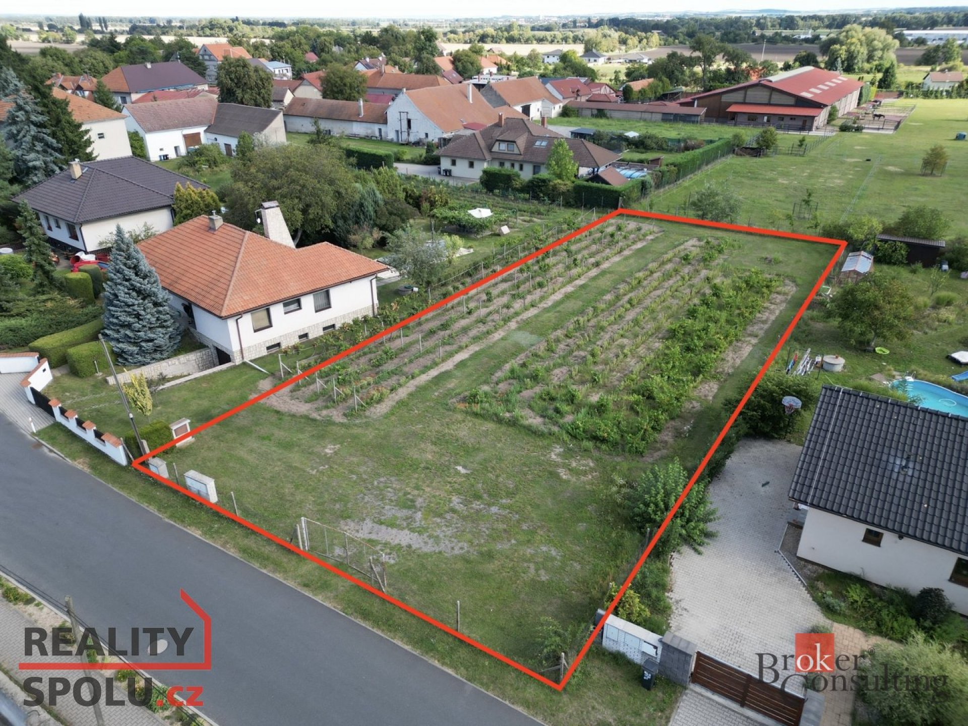 Prodej, pozemky/bydlení, 1515 m2, Tovární, Třebestovice, Nymburk [ID 77136]