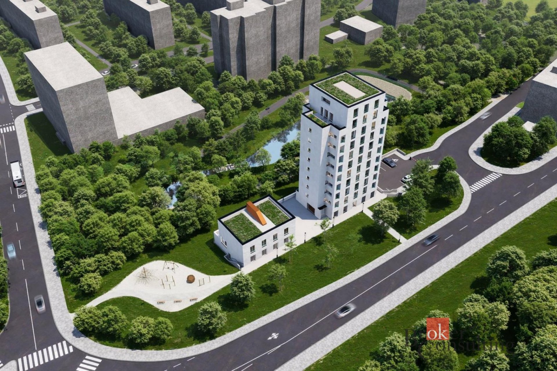 Prodej bytu 3+kk, 115 m2 + lodžie a terasa v projektu Green Chodov