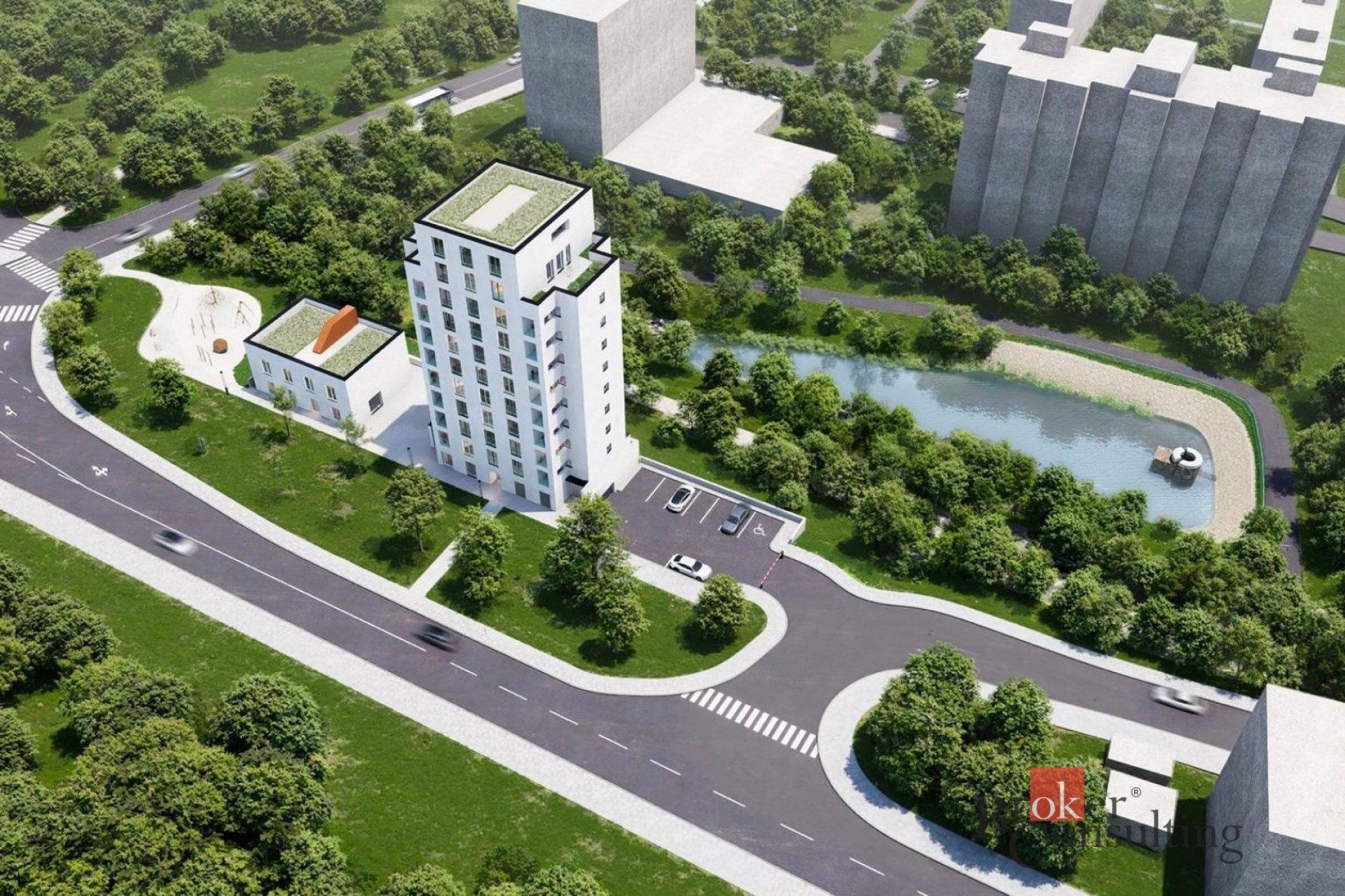 Prodej bytu 3+kk, 115 m2 + lodžie a terasa v projektu Green Chodov