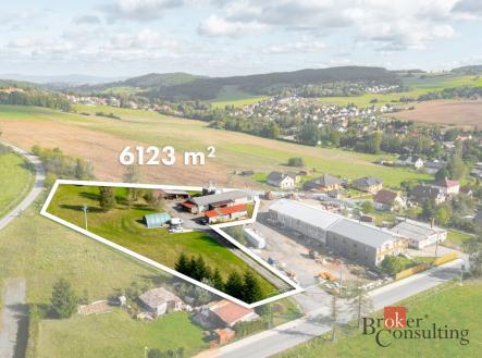 Prodej - pozemek pro komerční výstavbu, 6 123 m²