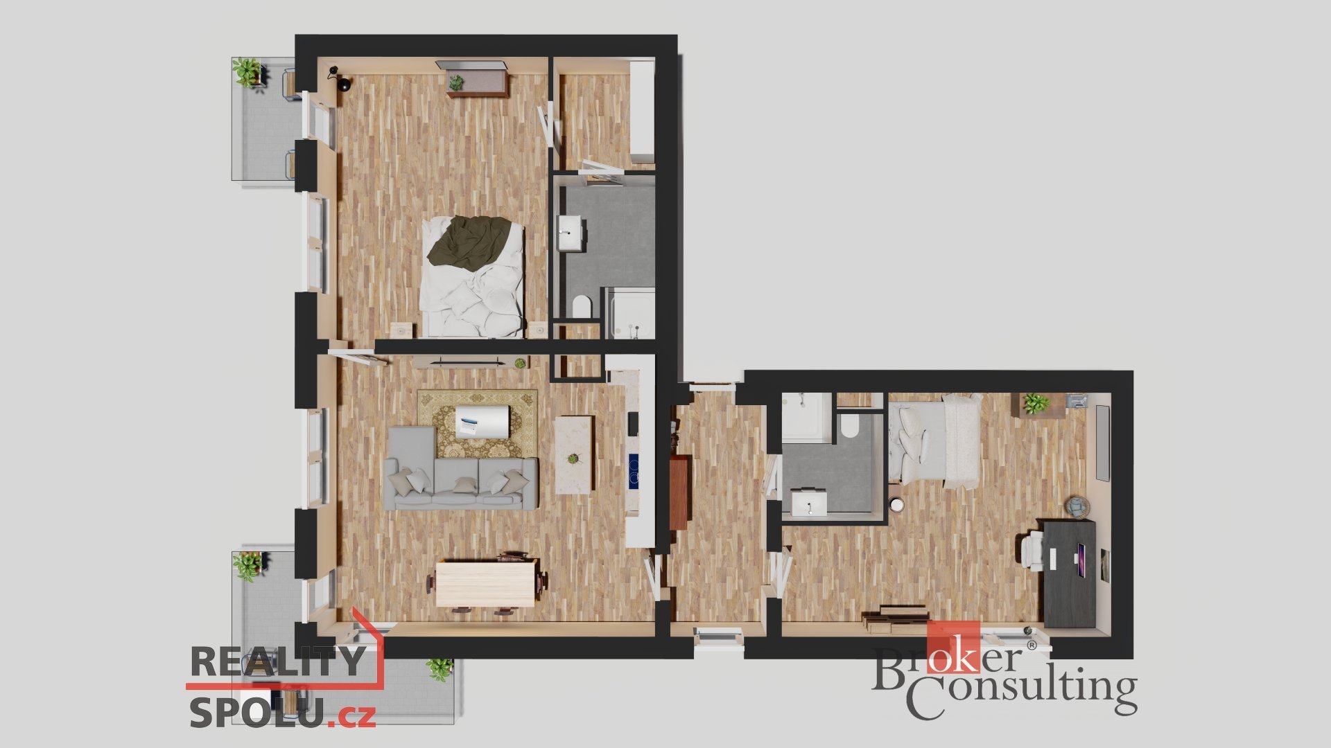 Prodej, byty/3+kk, 110 m2, Na Poříčí 3871, Frýdek, 73801 Frýdek-Místek, Frýdek-Místek [ID 78301]