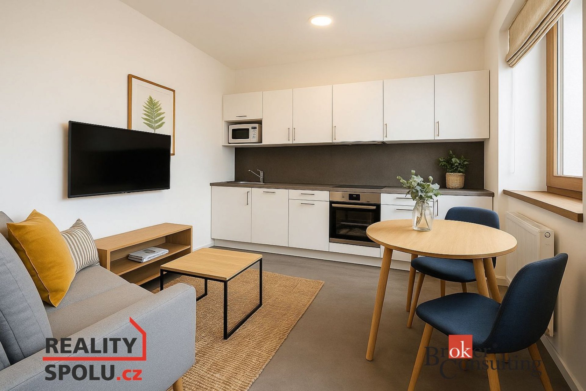 Pronájem nového bytu 1+kk ve Světnově 37,4 m2 – klidné bydlení v přírodě