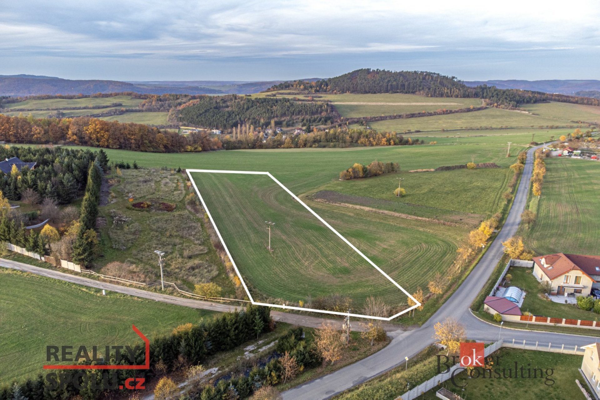 Prodej, pozemky/bydlení, 5113 m2, Tmaň, Beroun [ID 77990]