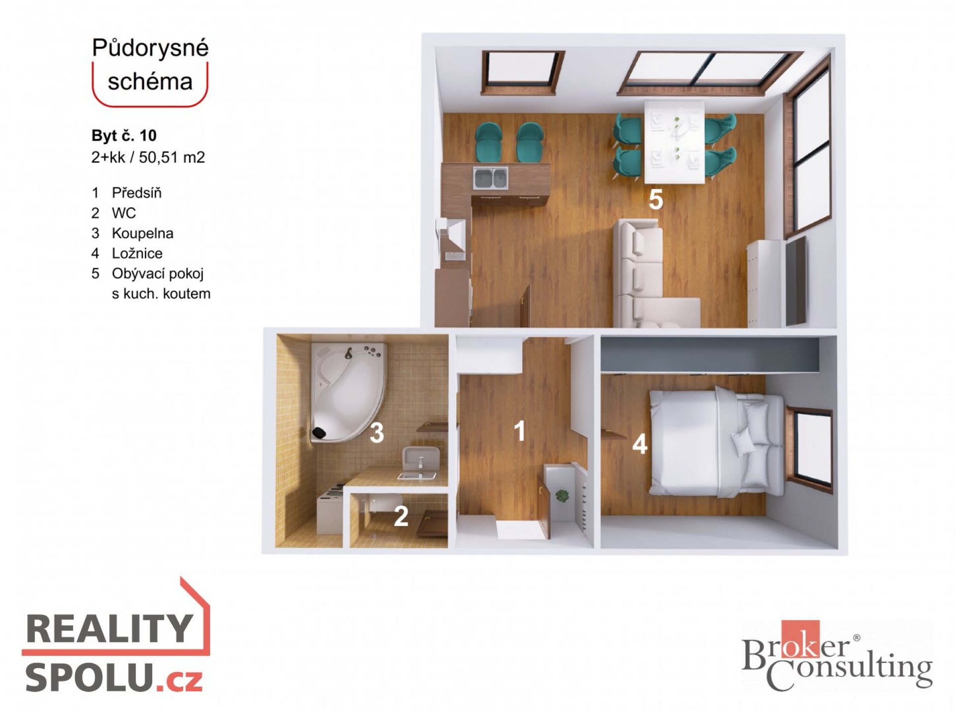 Prodej bytu 2+kk v srdci Hrádku nad Nisou