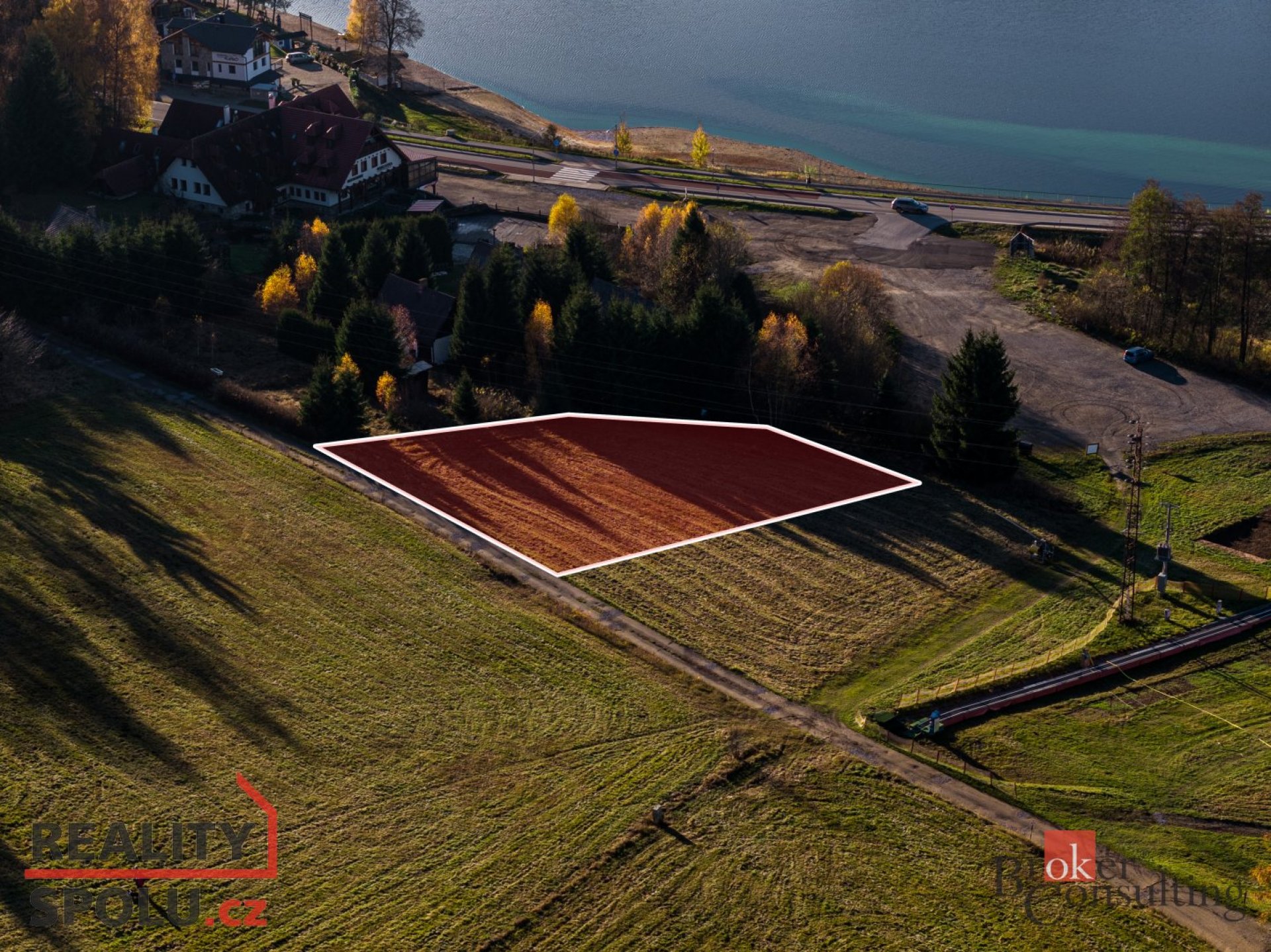 Prodej, pozemky/komerční, 1378 m2, Frymburk, Český Krumlov [ID 76248]